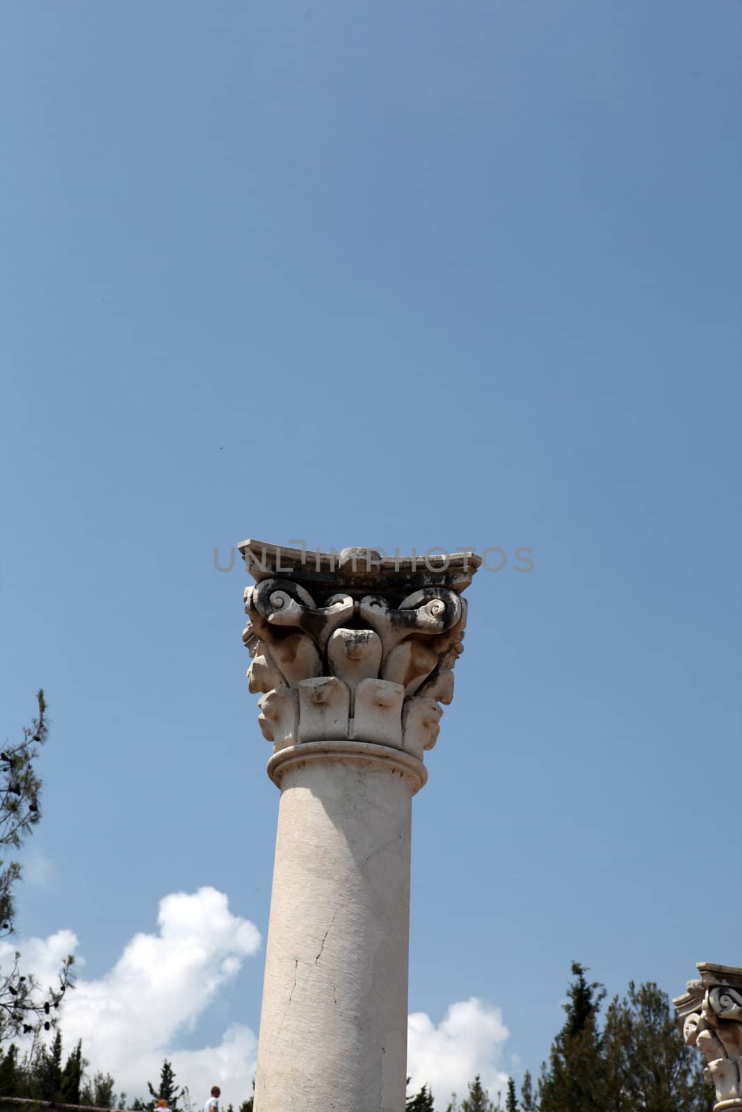 Asklepion place on the island of Kos where Hippocrates has built one of the first hospitals in the European civilization