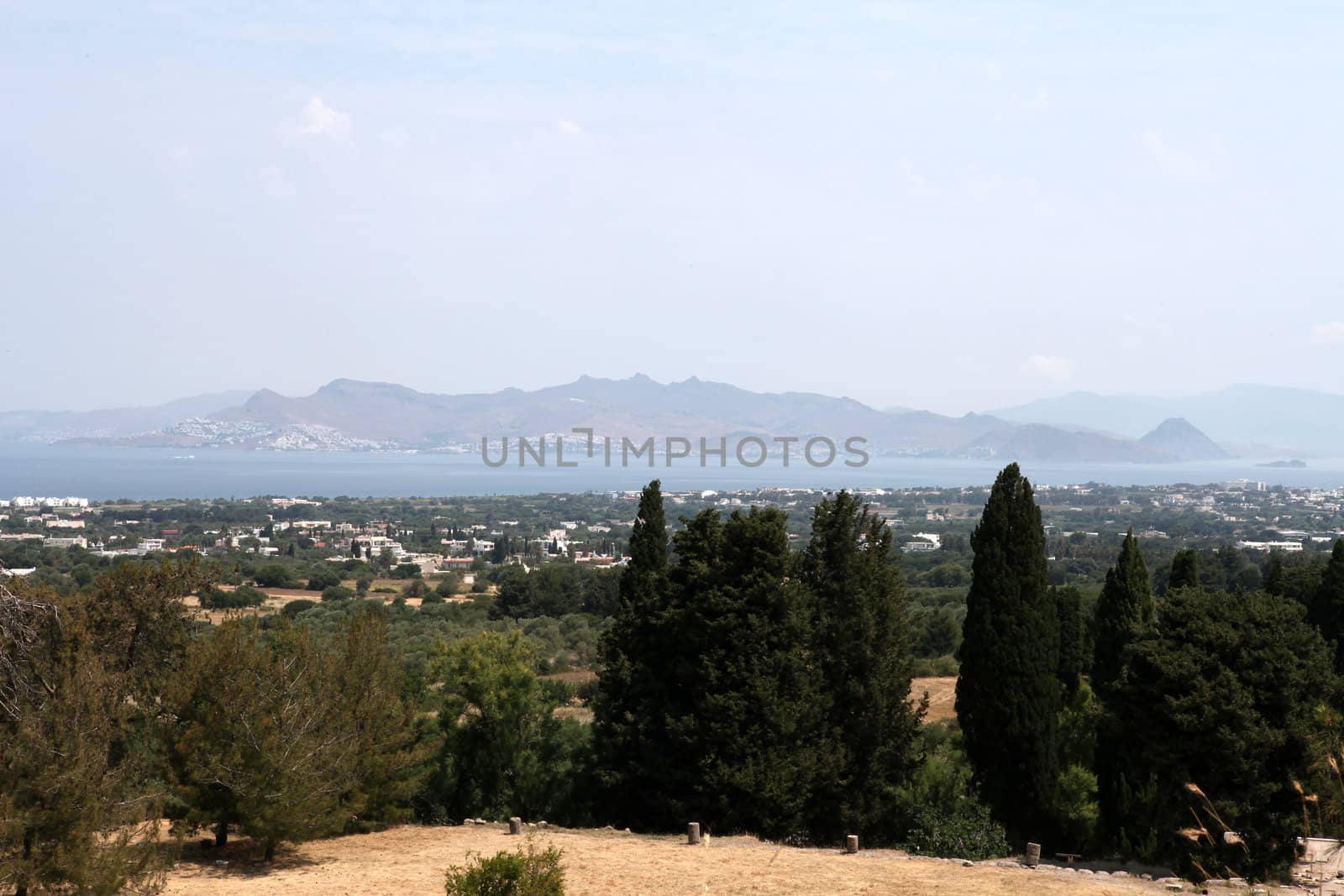 Asklepion place on the island of Kos where Hippocrates has built one of the first hospitals in the European civilization