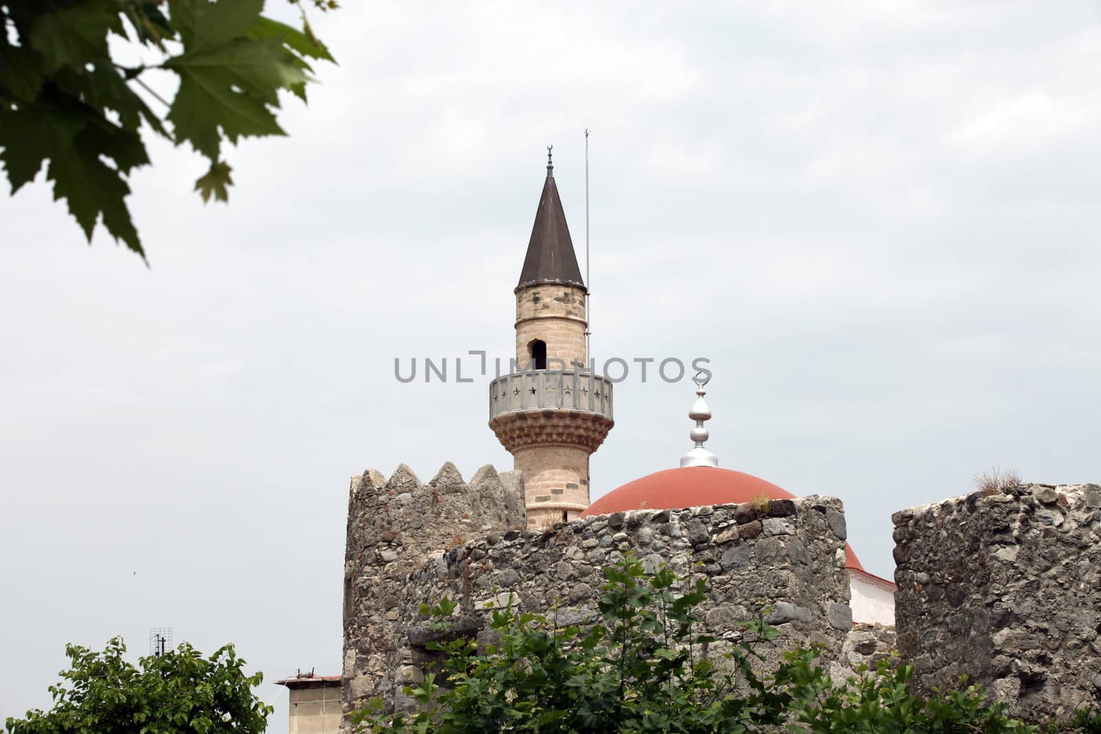 Mosque in the city of Kos  . Kos island, Dodecanese.