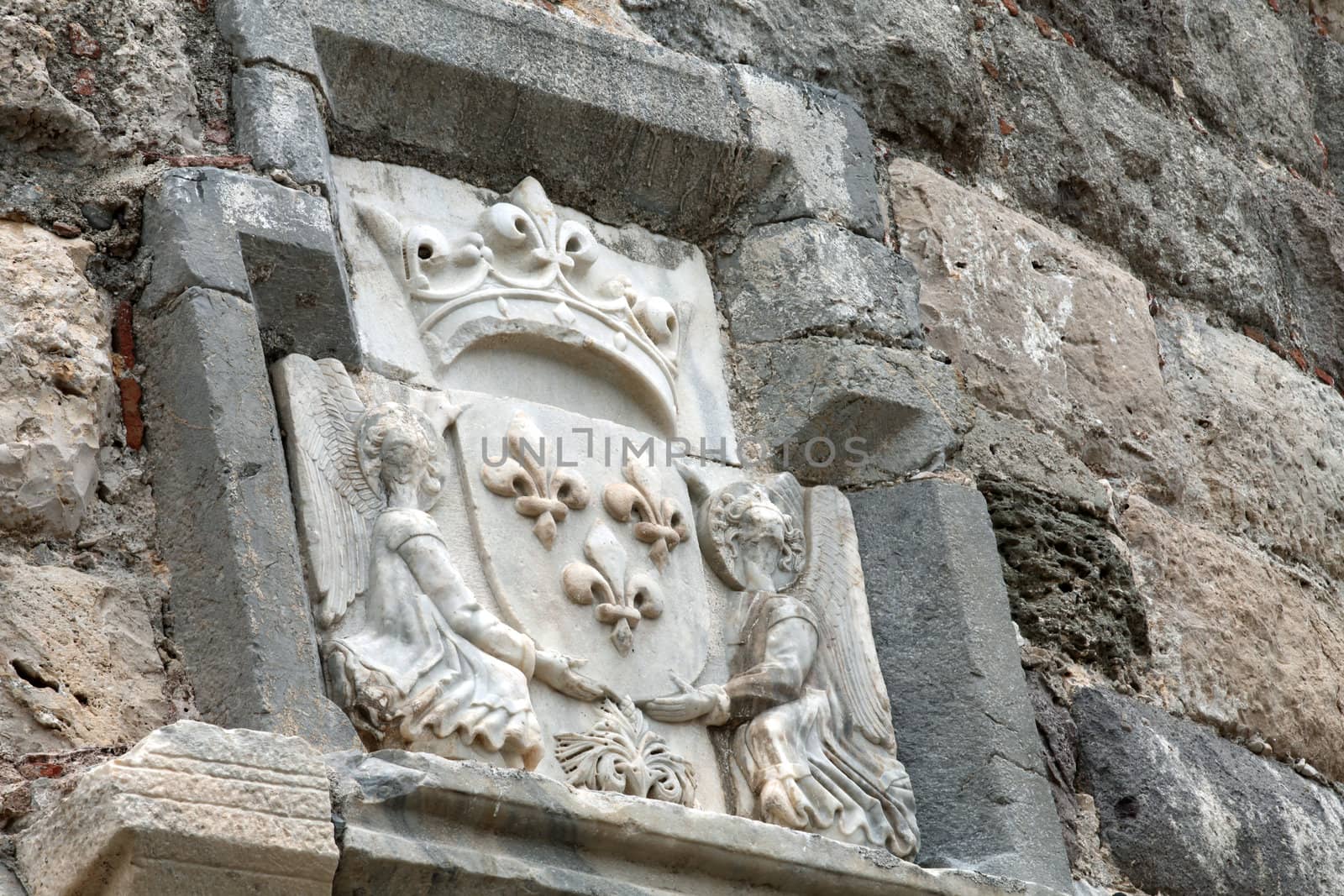 Fortress of the Knights of Saint John of Rhodes on Kos island, Greece 

