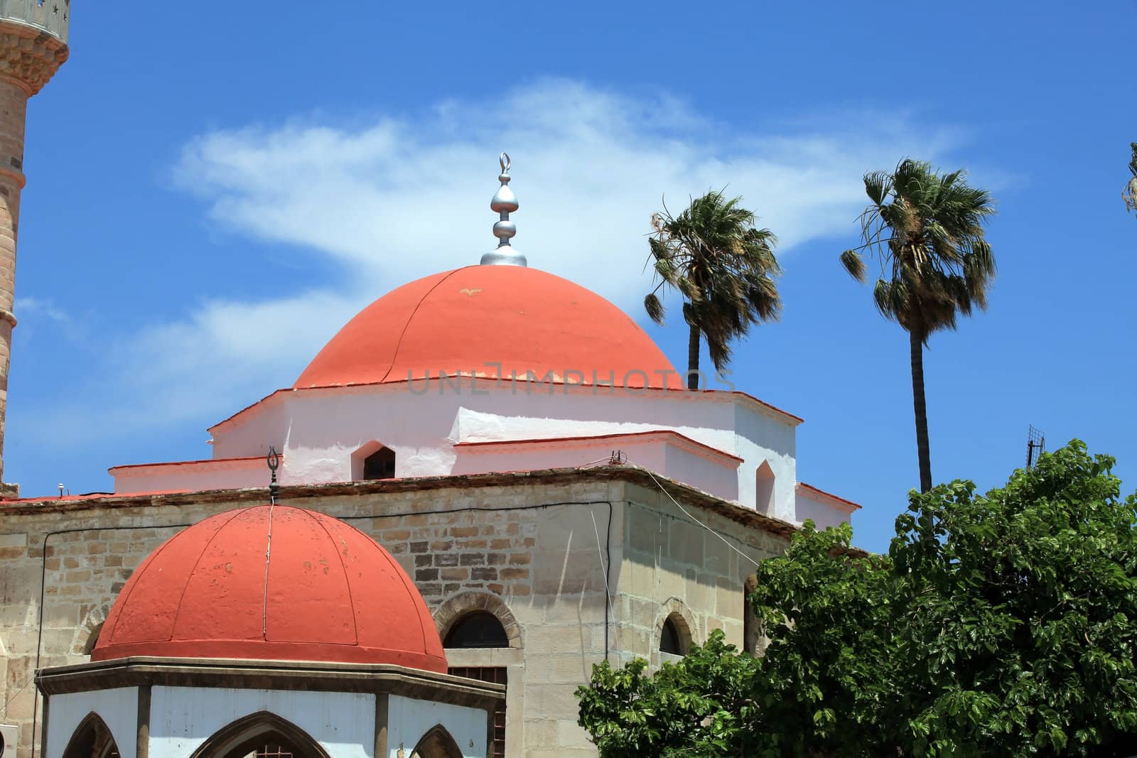Mosque in the city of Kos  . Kos island, Dodecanese.