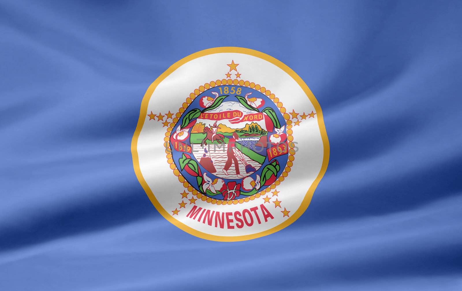 Flag of Minnesota by joggi2002