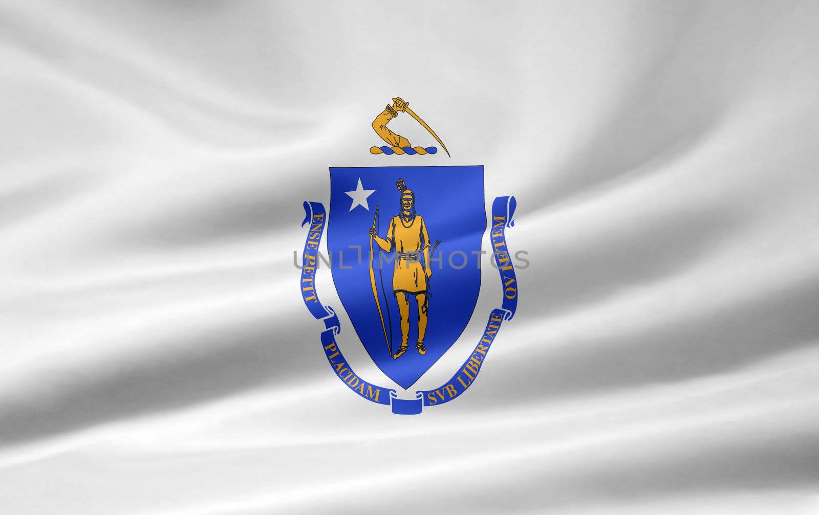Flag of Massachusetts by joggi2002