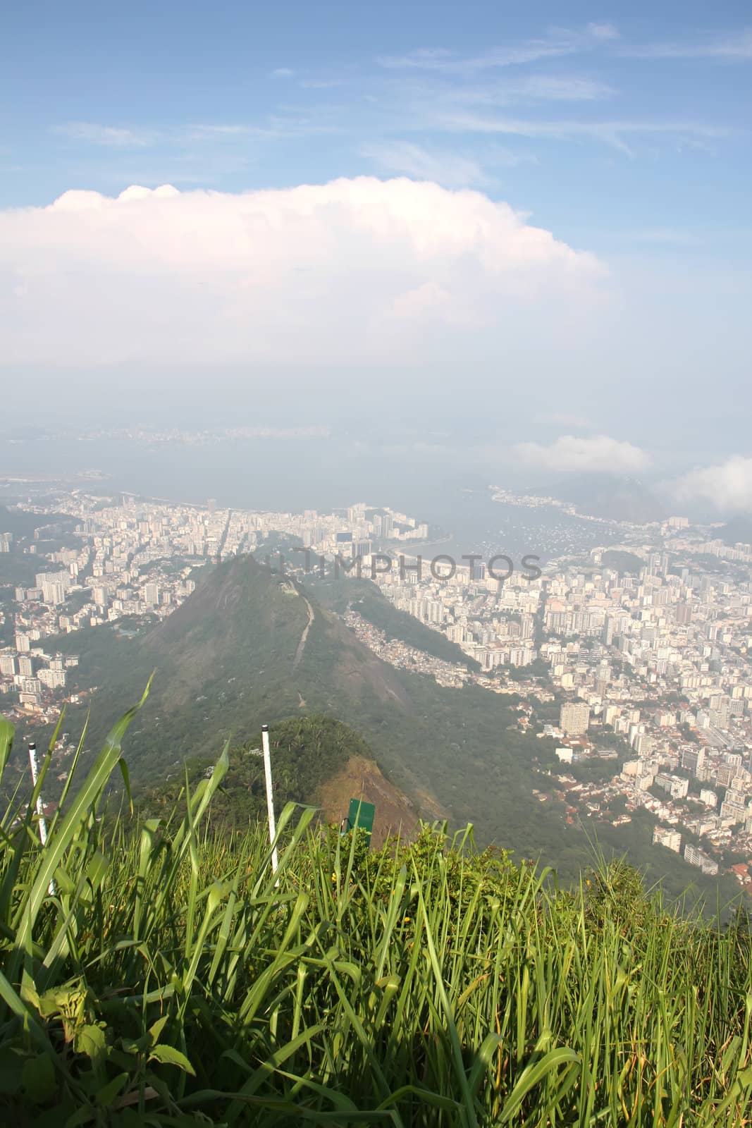 Panoramic view over Rio de Janeiro, Brazil, South america.