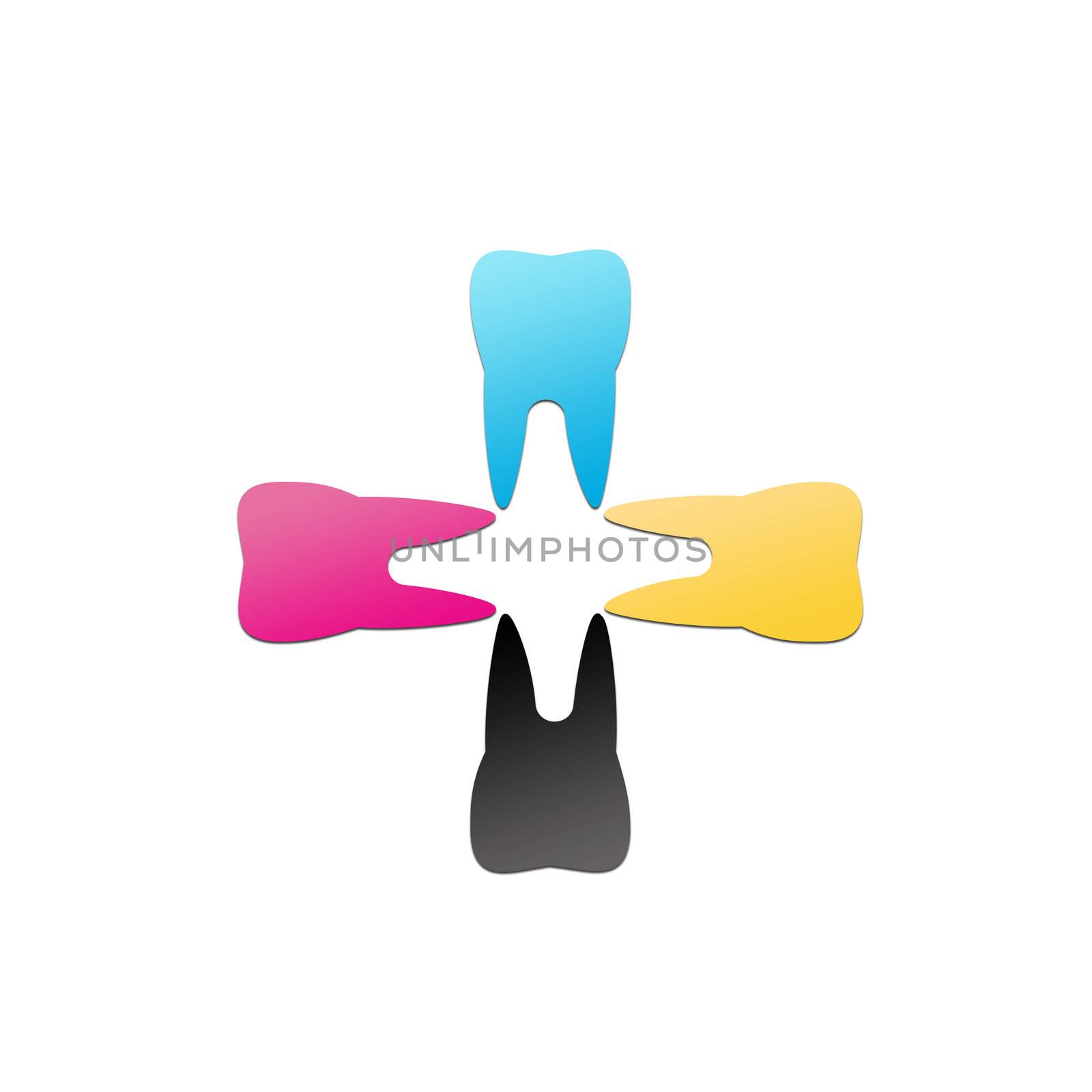 Tooth logo by shawlinmohd