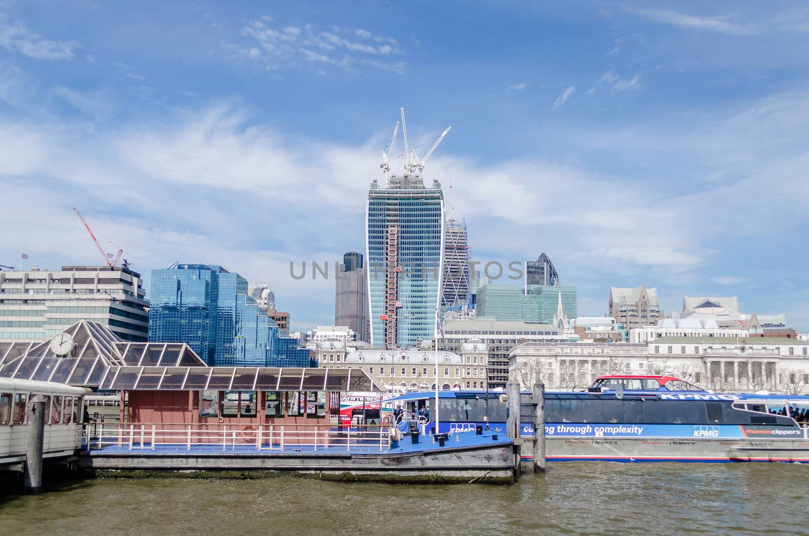 London City Skyline by marcorubino