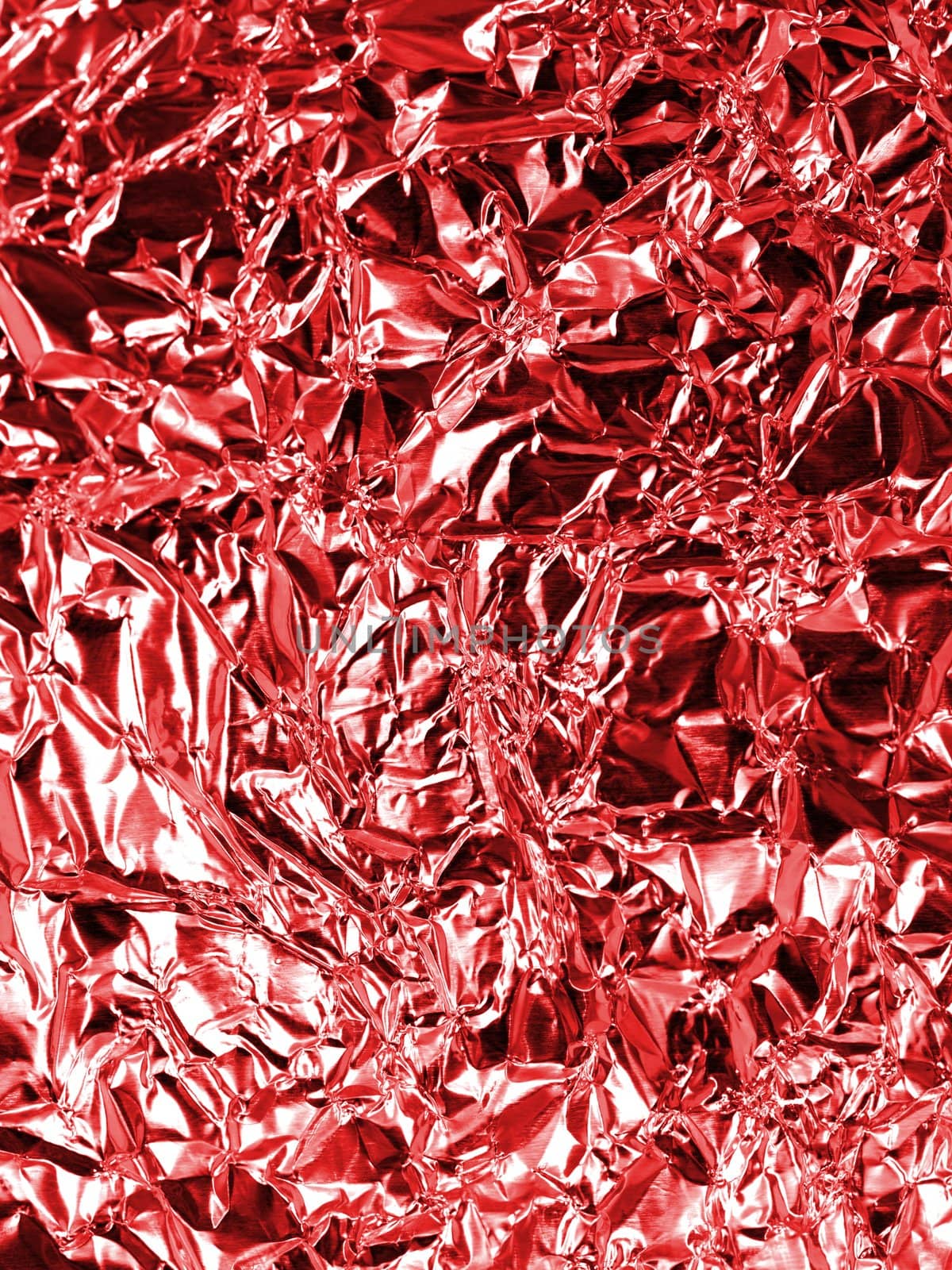 An image of a close up shot of foil