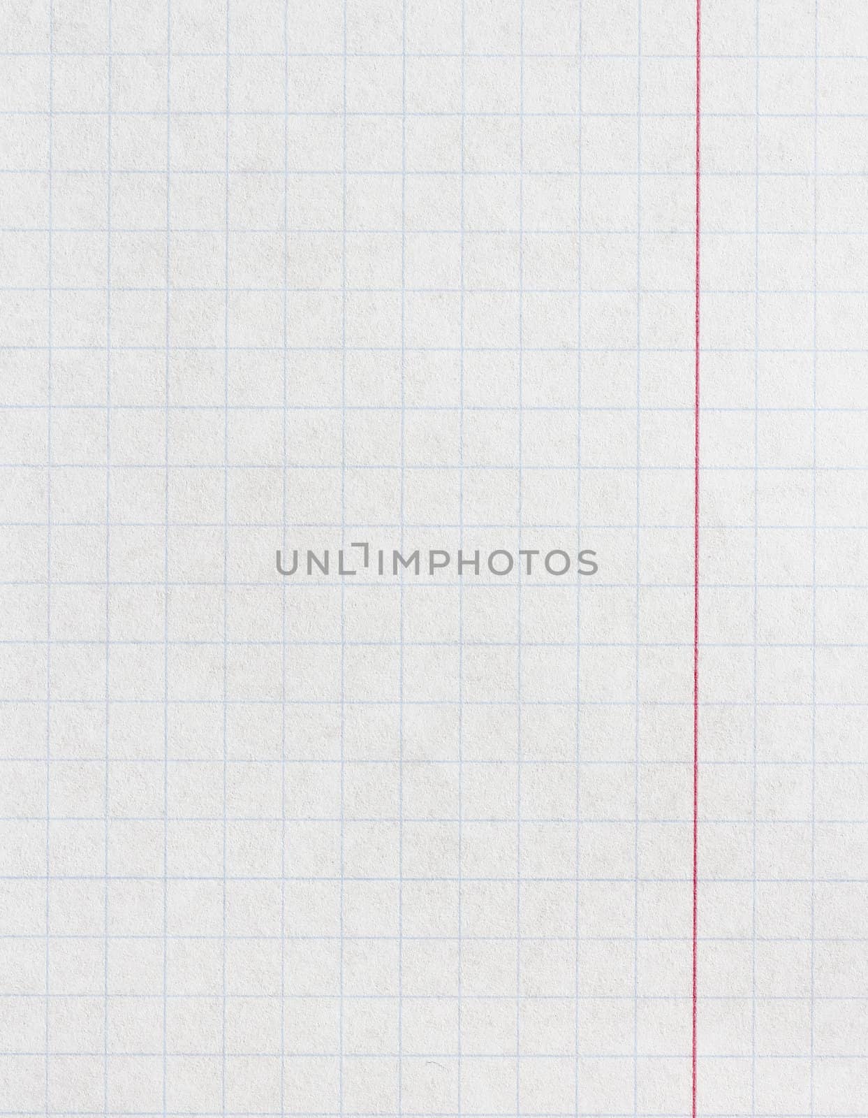 White squared sheet. Paper texture background. Close up