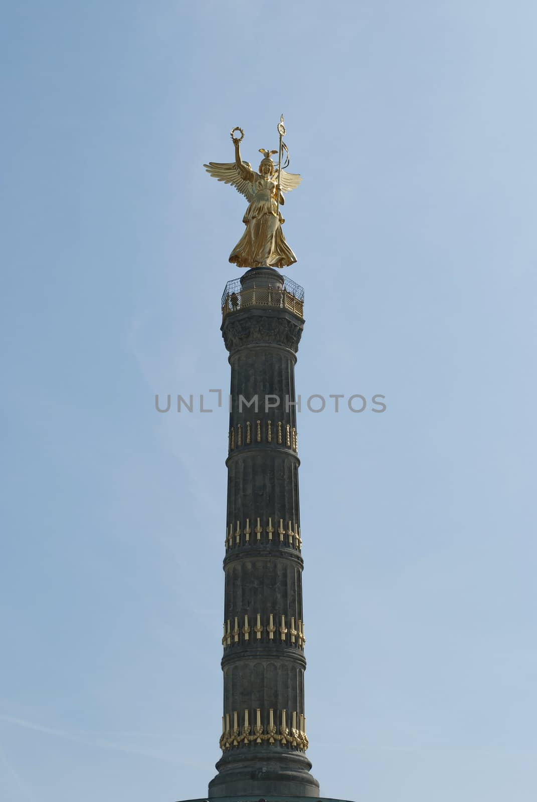 Statue of Victoria, Berlin Victory Column or Siegessaule, Germany