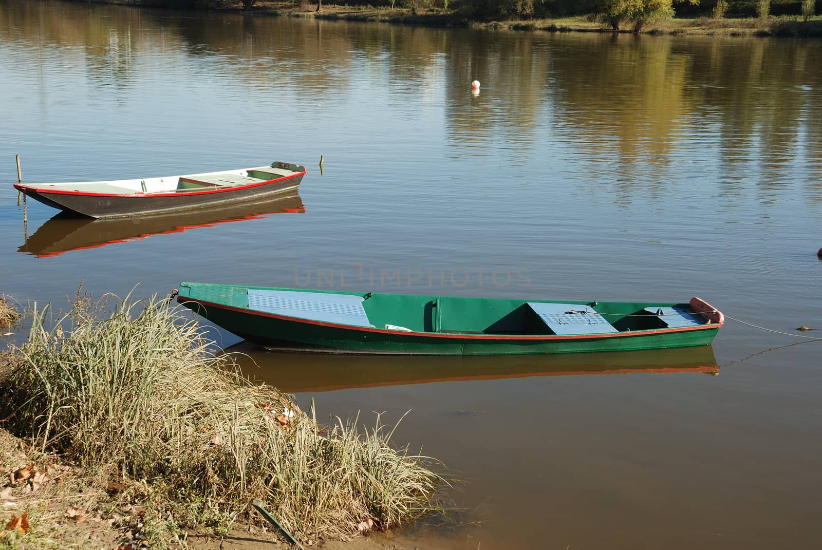 boat on a river