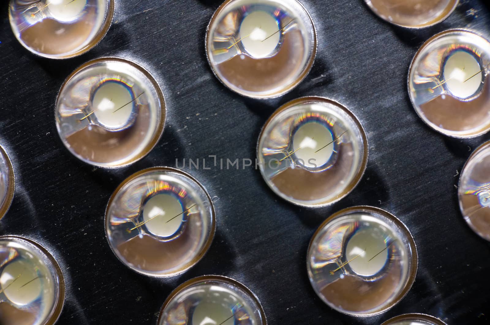 Macro shot of led light array by Shane9