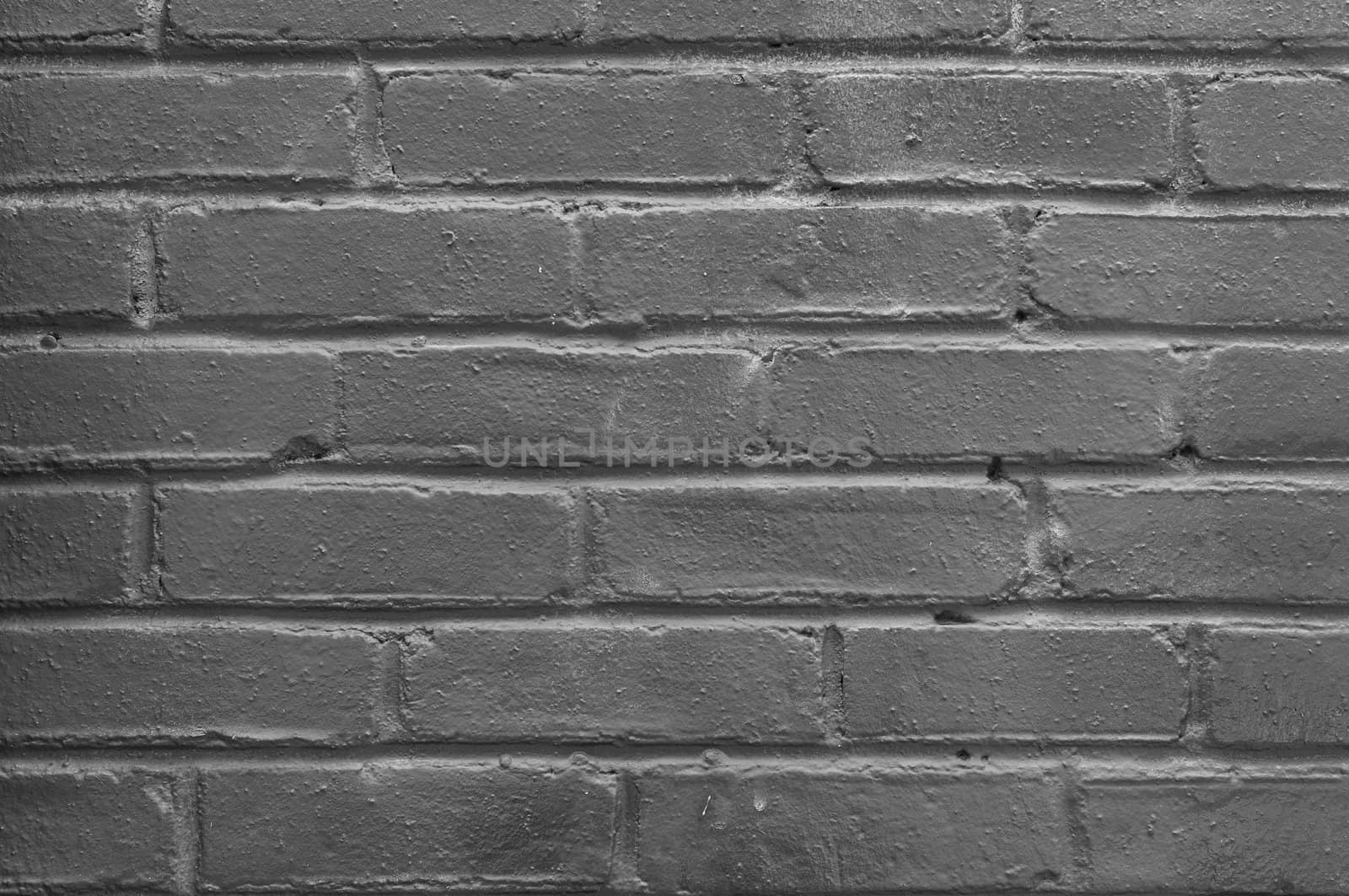 Old gray painted brick wall background by Shane9