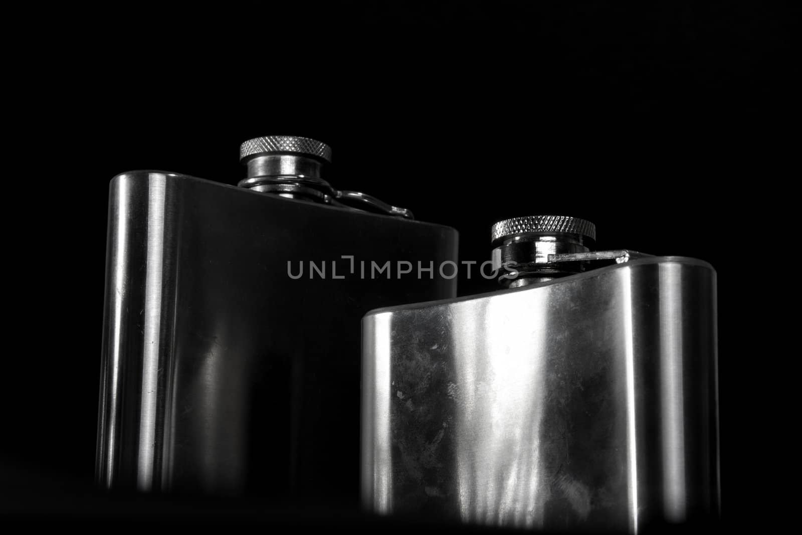 Steel flask. by Vladimir