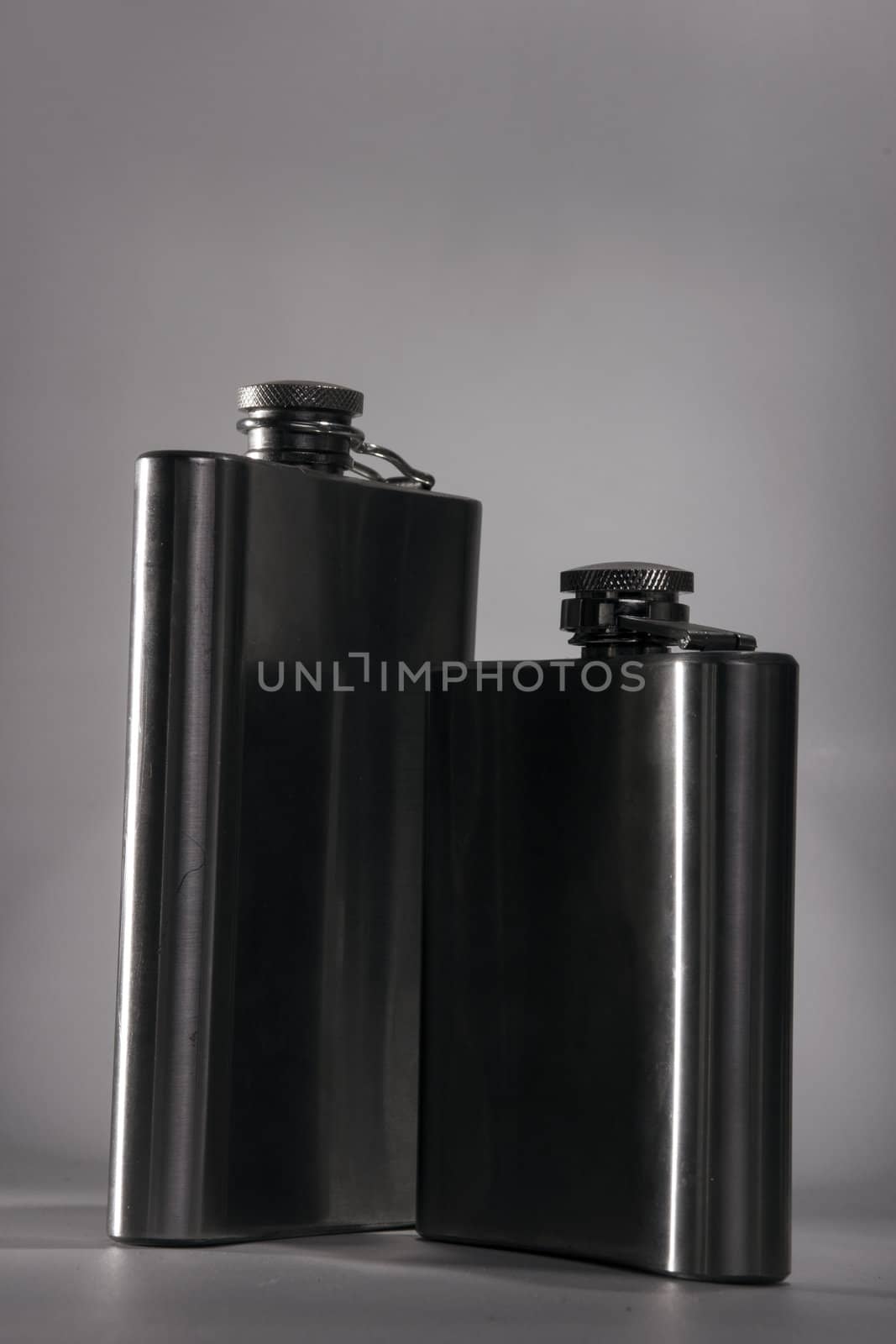 Steel flask. by Vladimir