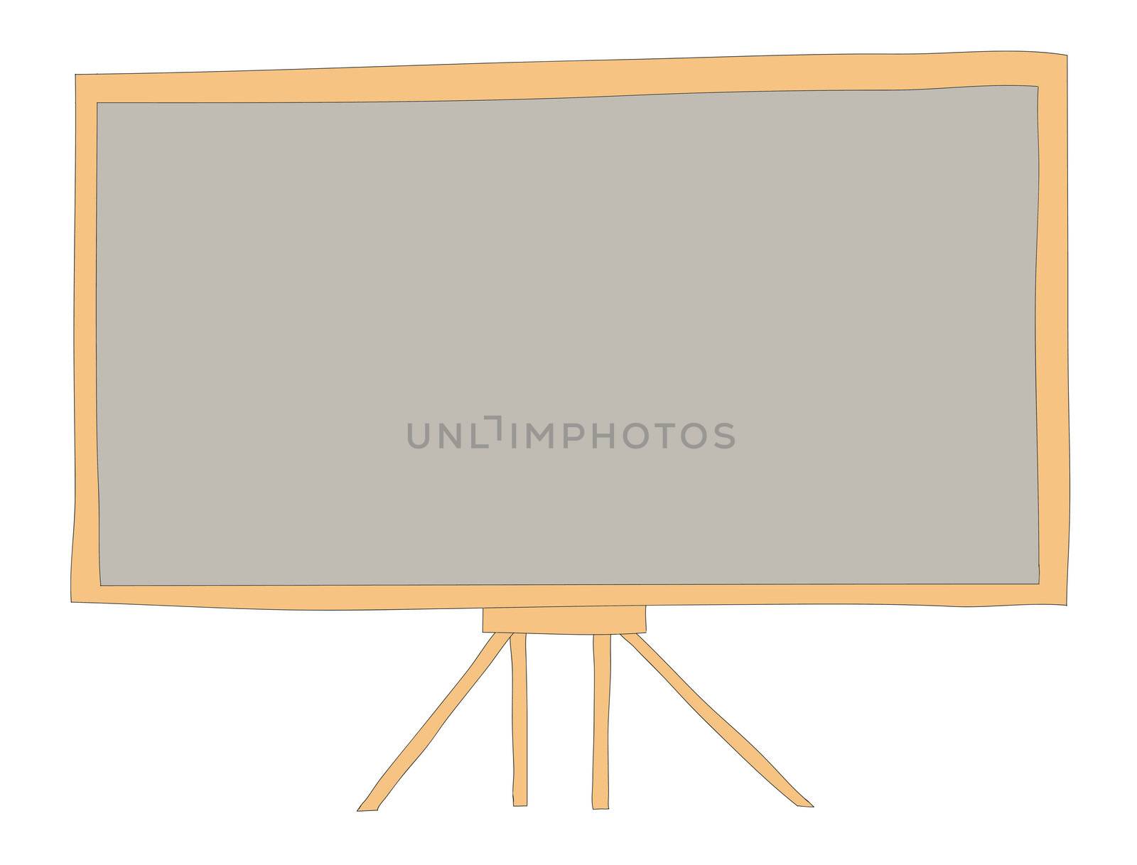 Presentation board   and empty space by rufous