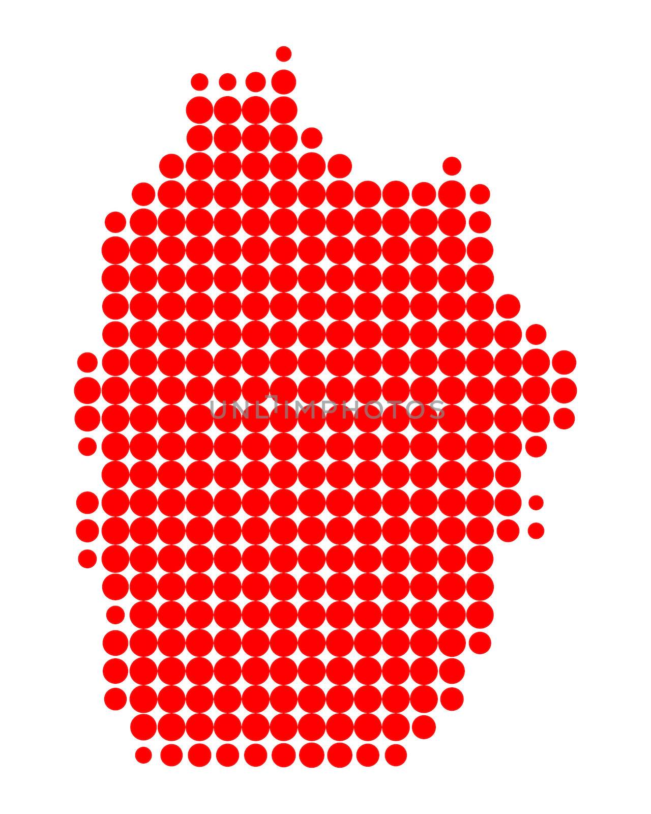 Map of Flores by rbiedermann