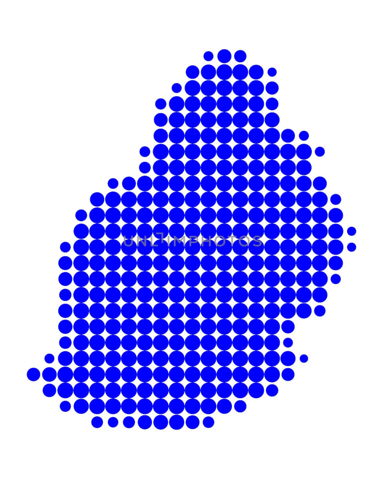 Map of Mauritius by rbiedermann