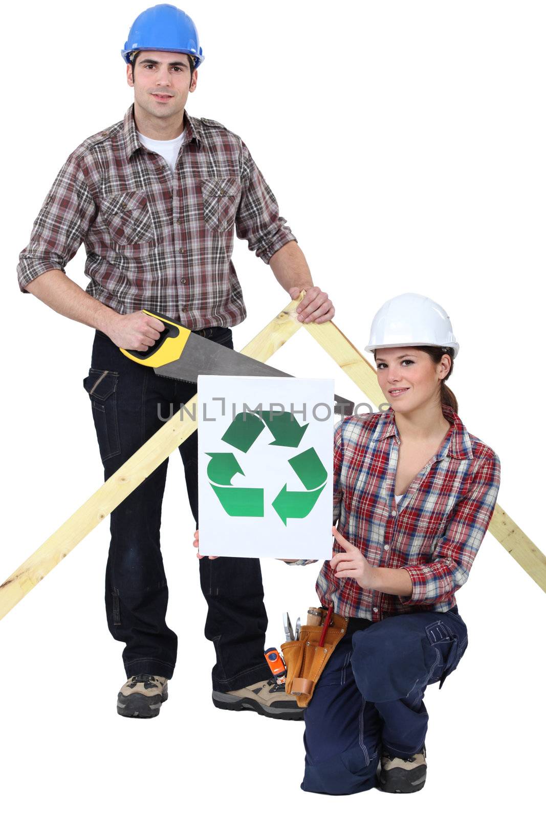 Builders pledging to recycle