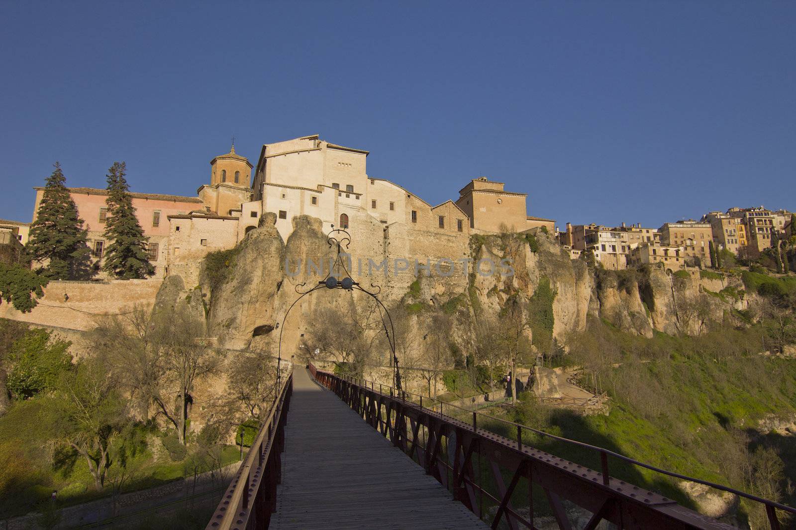 The medieval town of Cuenca, Spain by dannyus