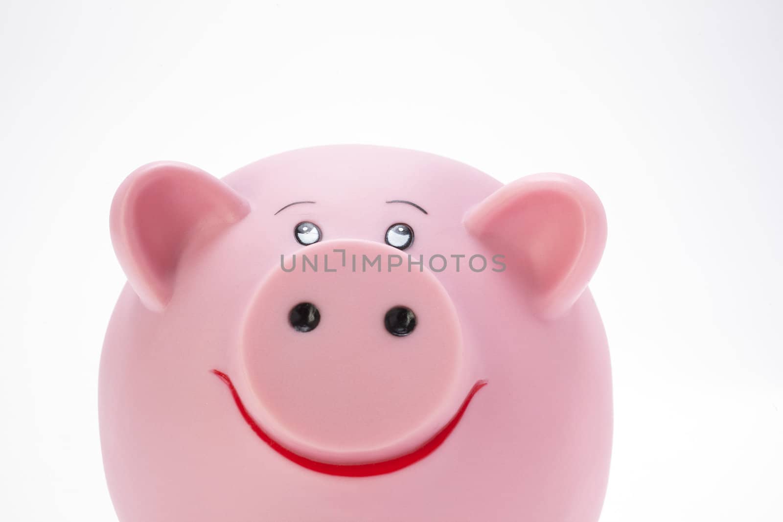 Smiling piggy bank by ram_media_pro