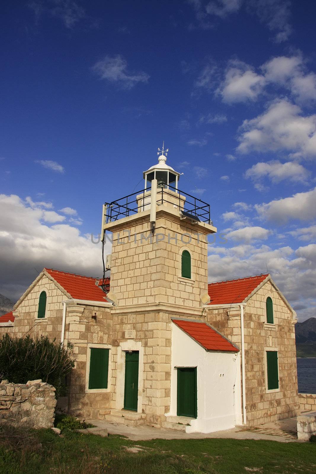 Lighthouse on Hvar island, Croatia by donya_nedomam