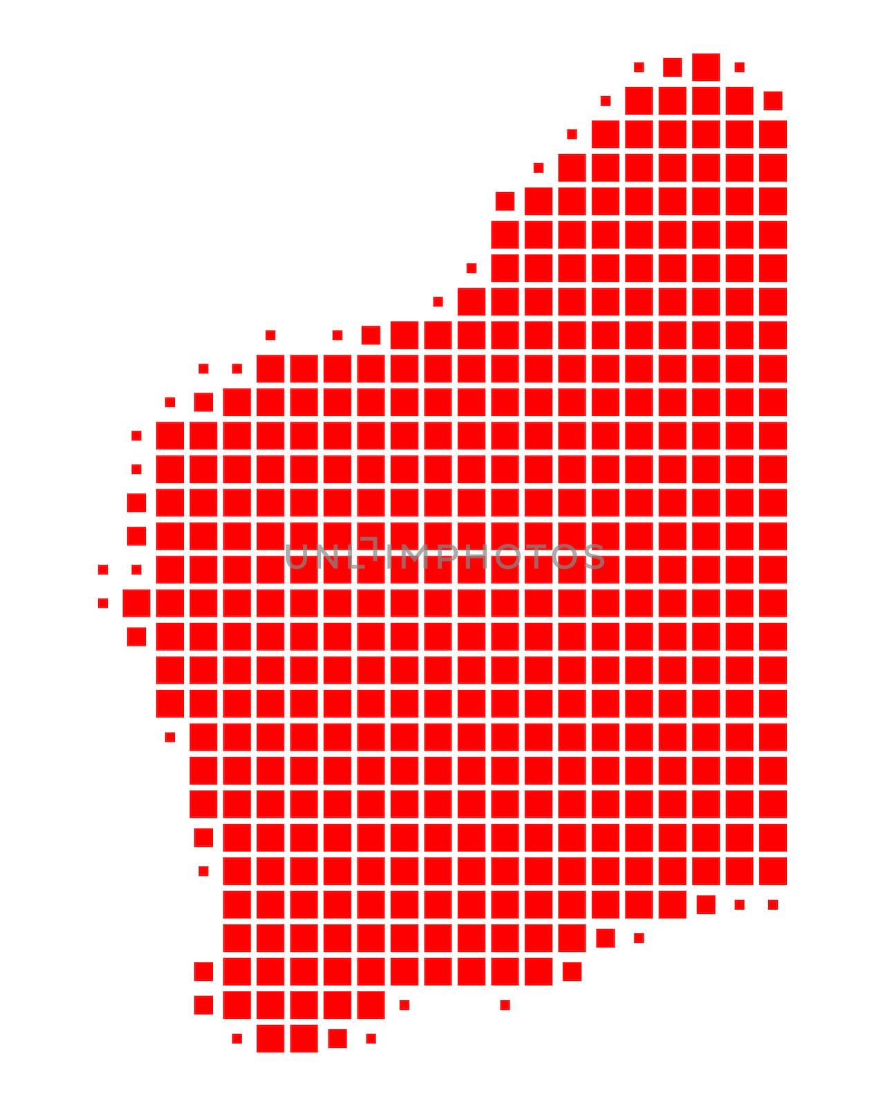 Map of Western Australia