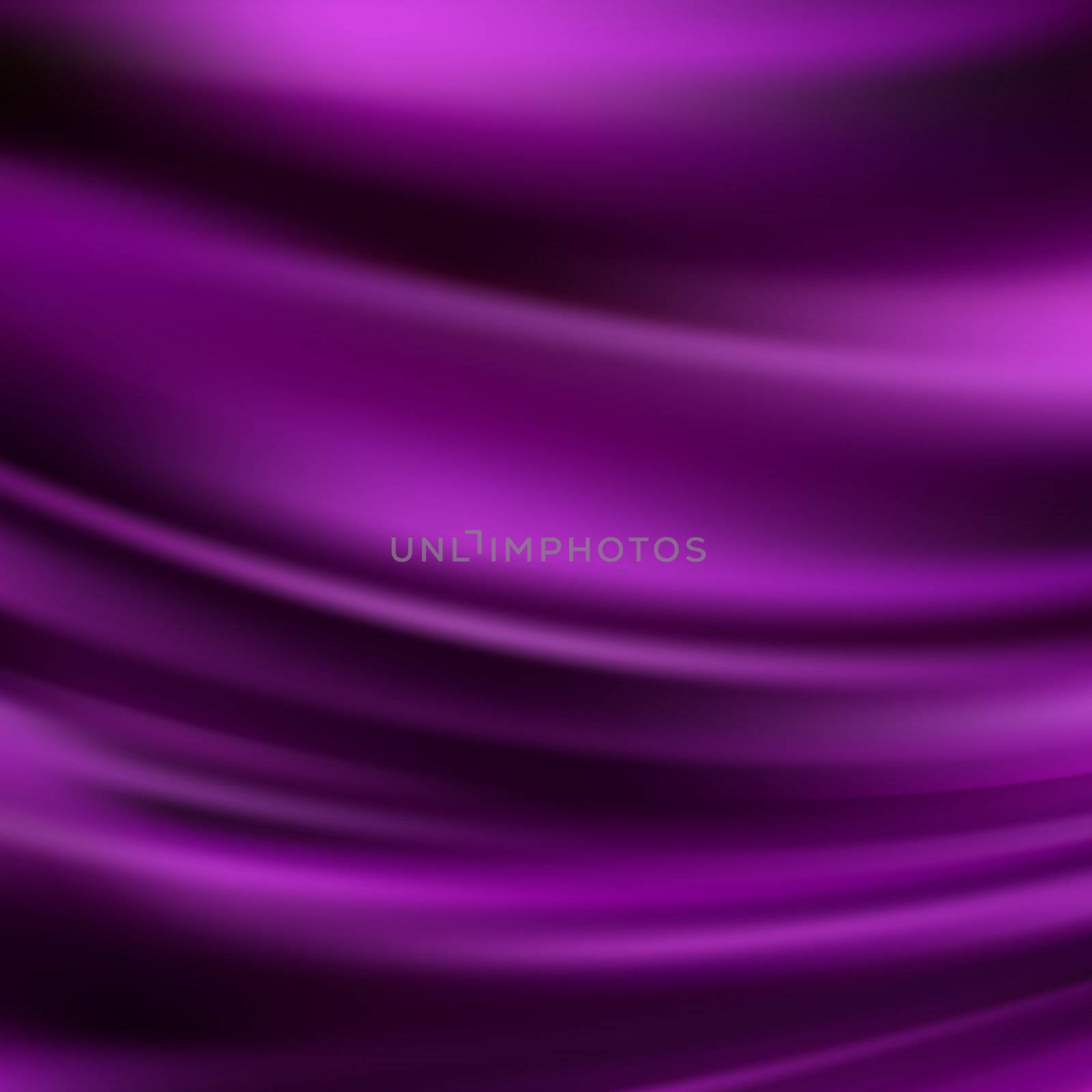 Beautiful Purple Satin Fabric for Drapery Abstract Background