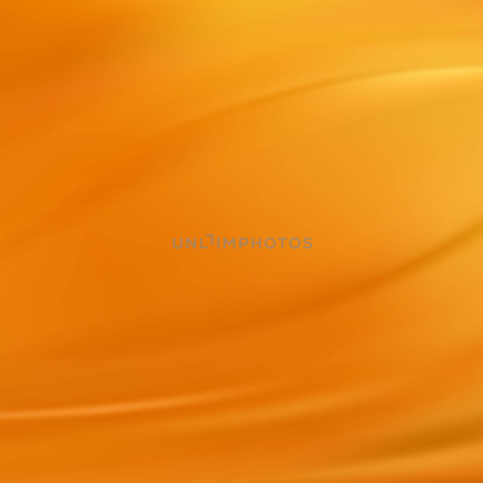 Orange Silk Fabric for Drapery Abstract Background