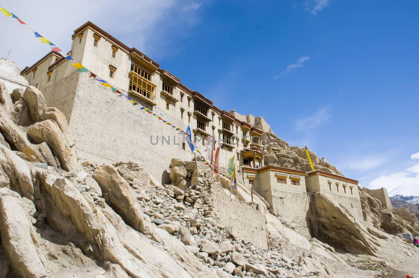 the Shey palace in Leh, India