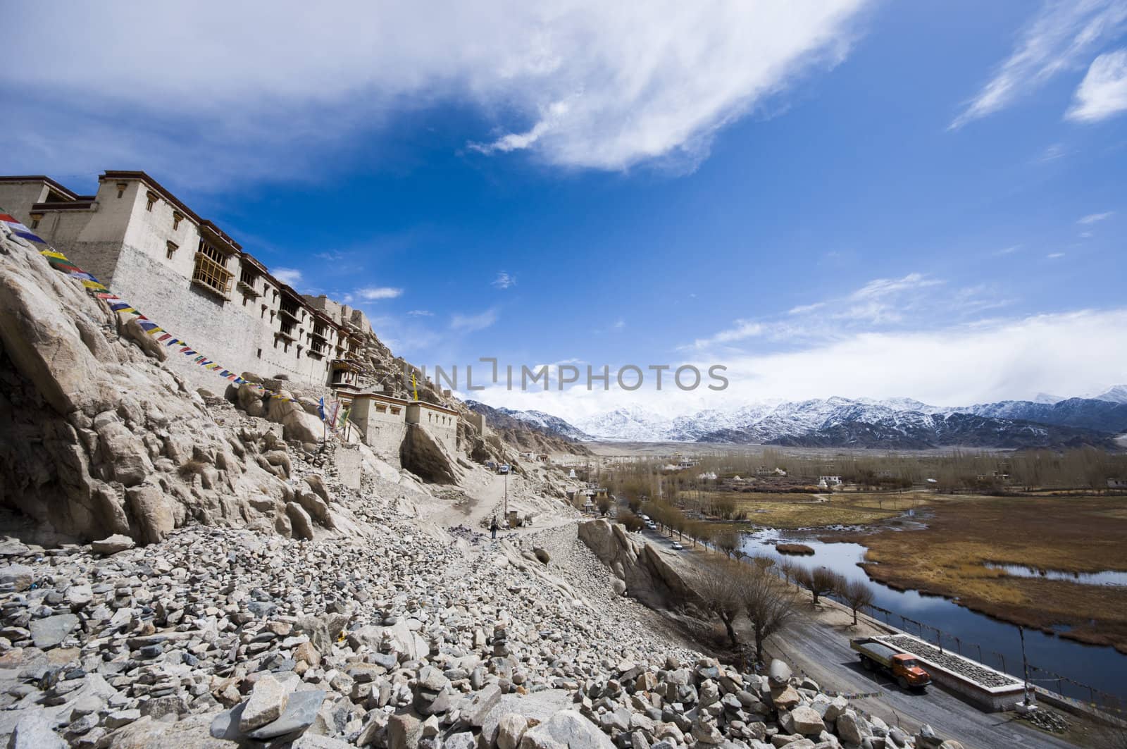 the Shey palace in Leh, India