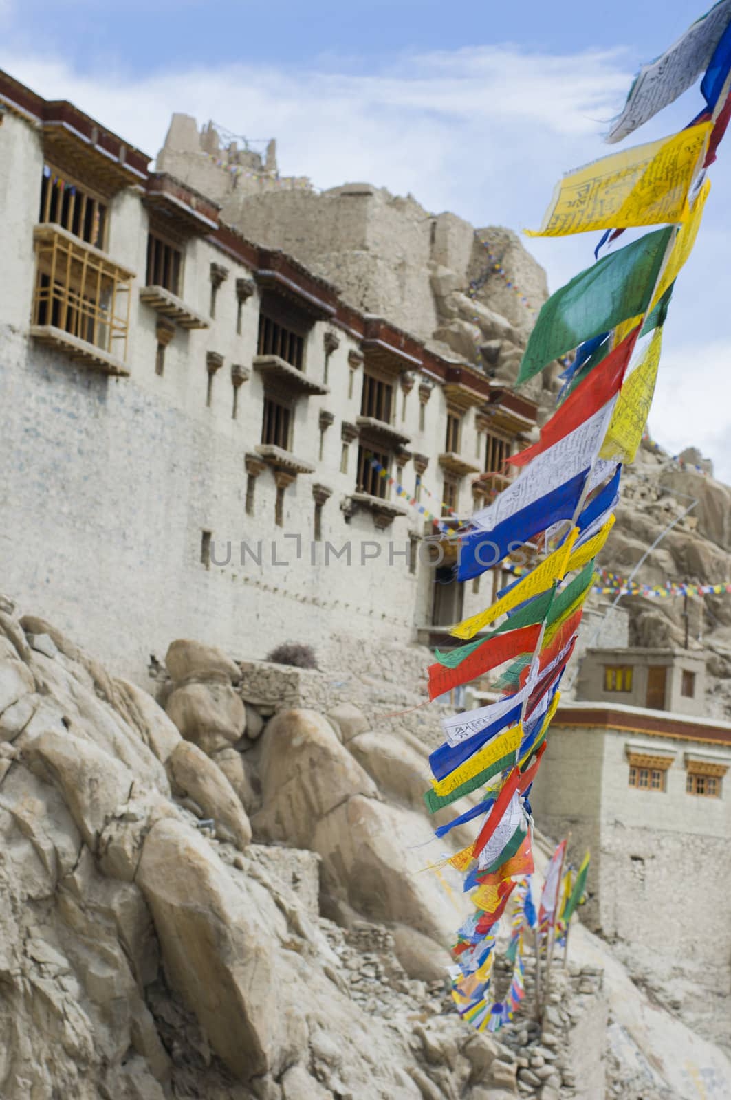 the Shey palace in Leh, India