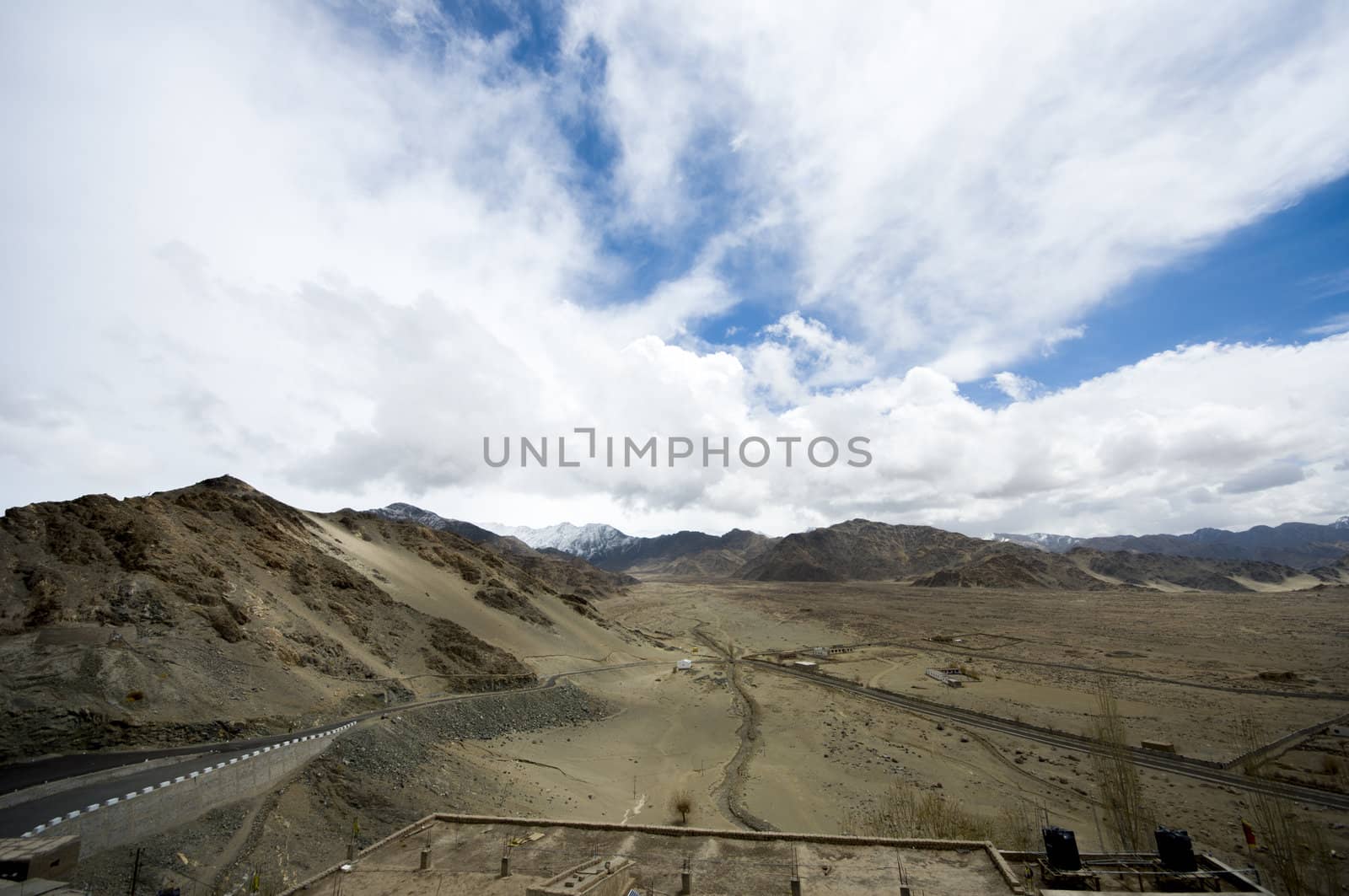 view of Leh, India