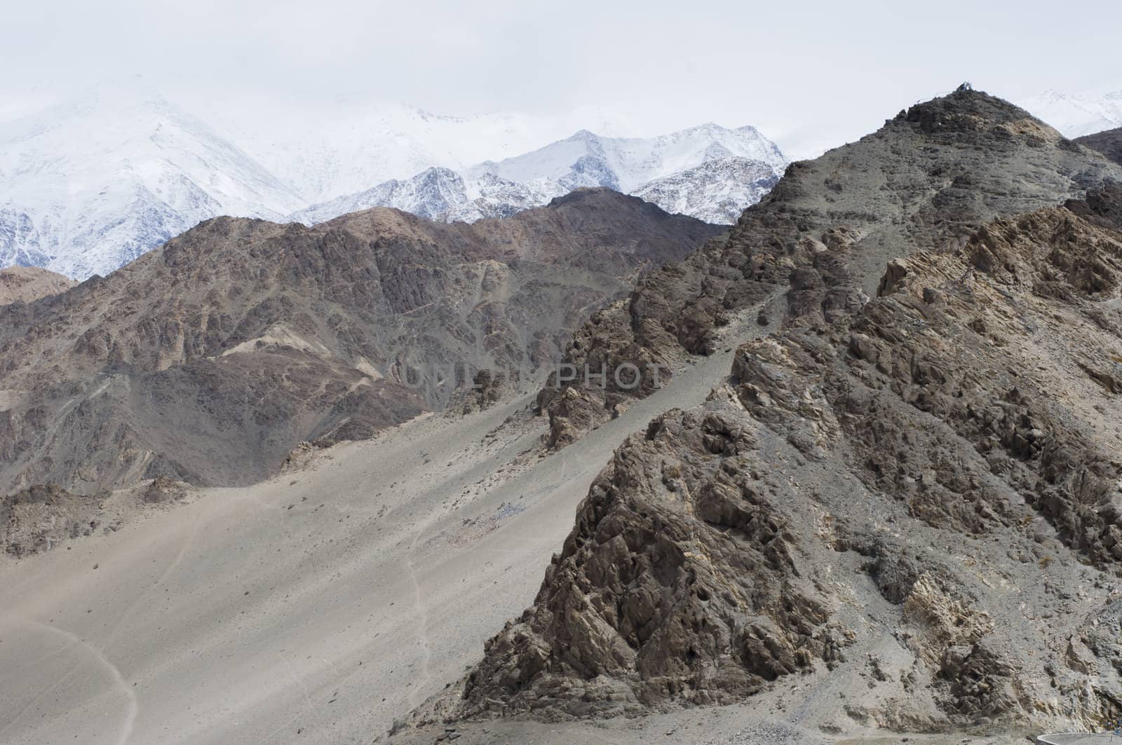 view of Leh, India