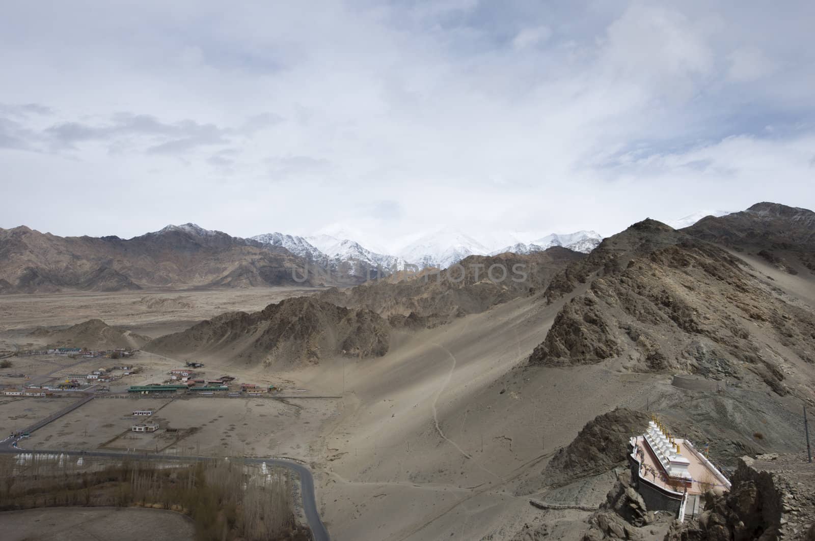 view of Leh, India