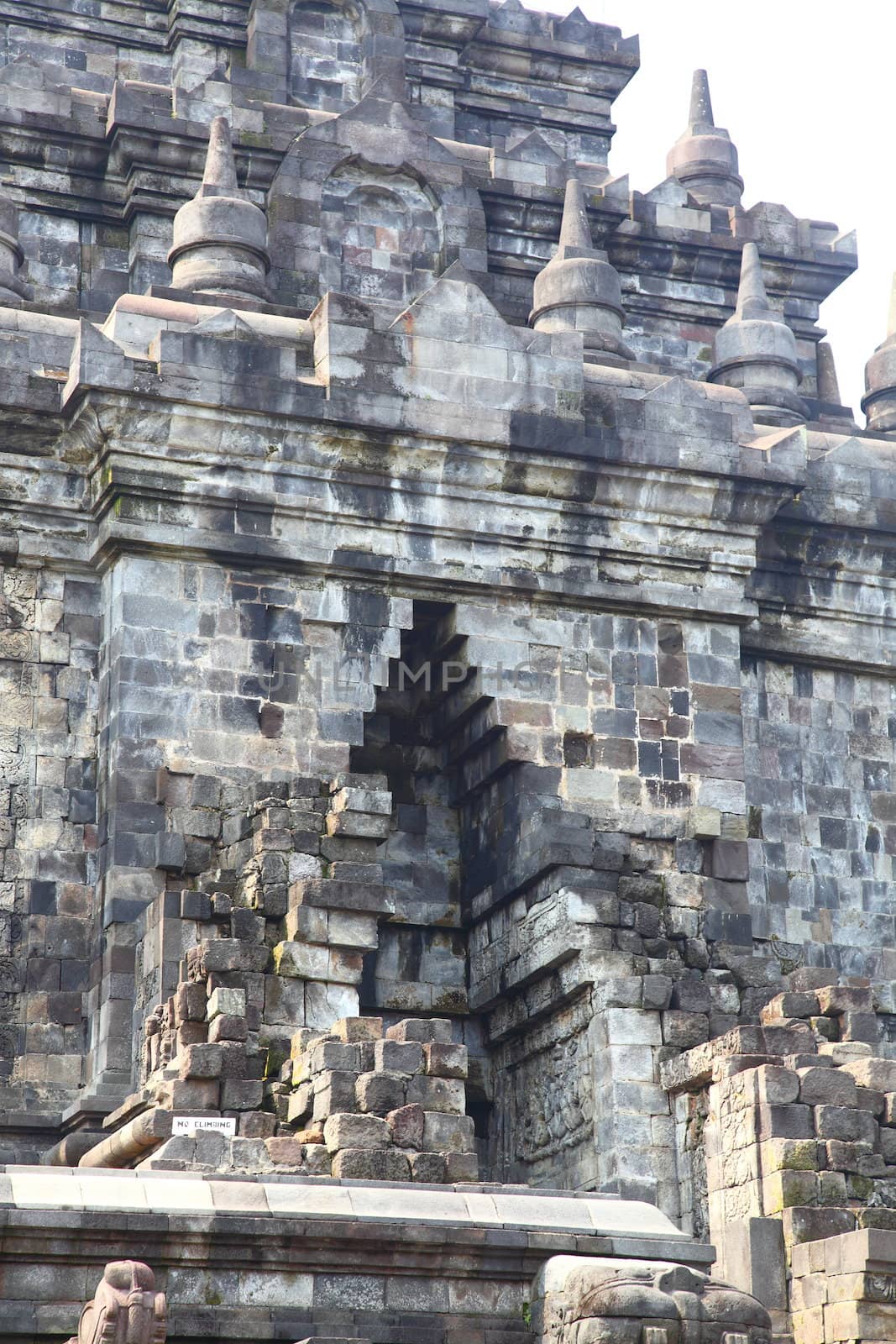 Mendut temple in Magelang, Central Java, Borobudur temple adjacent to the place of Religious Worship Buddhist