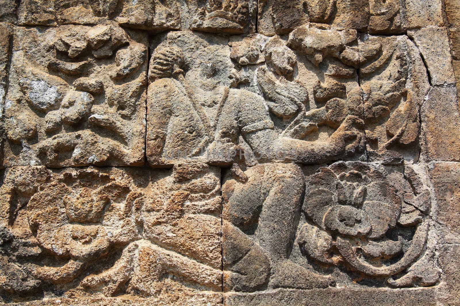 Mendut temple in Magelang, Central Java, Borobudur temple adjacent to the place of Religious Worship Buddhist