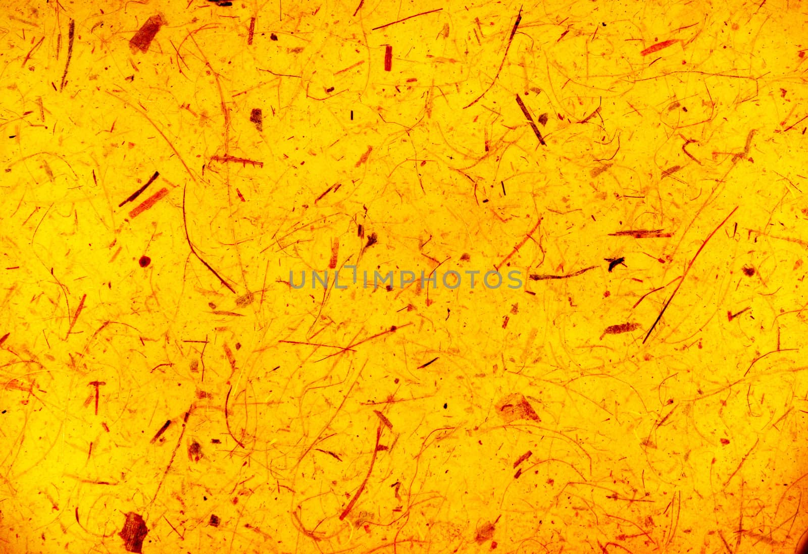 Texture handmade paper of yellow color
