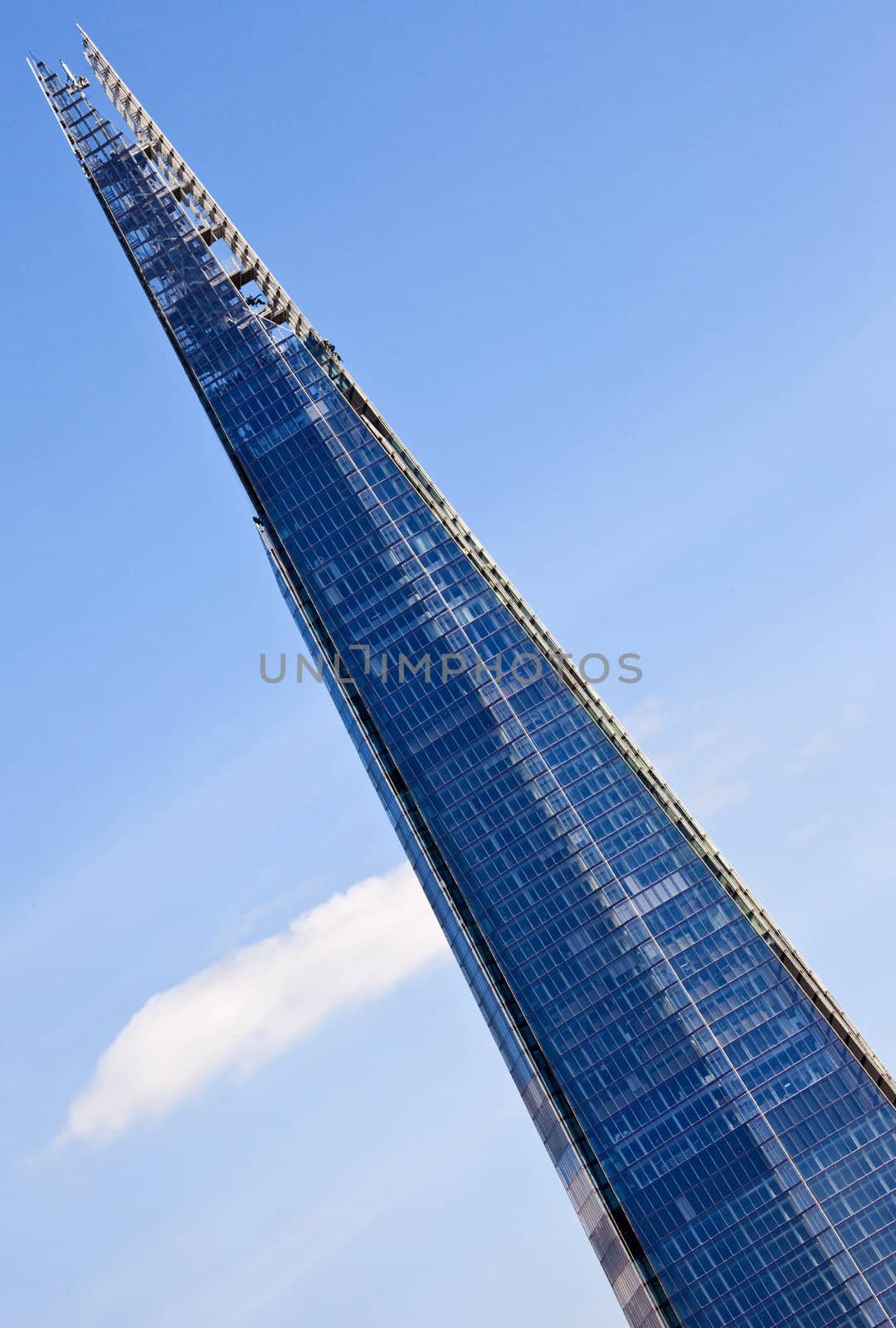 The Shard in London.  Currently the tallest building in Western Europe.