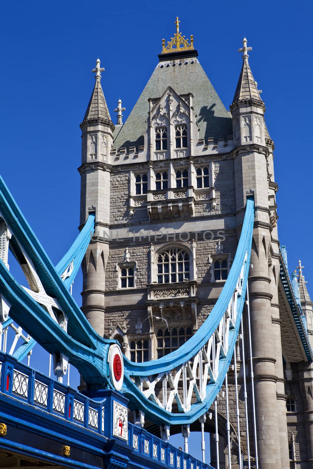 The magnificent Tower Bridge in London.