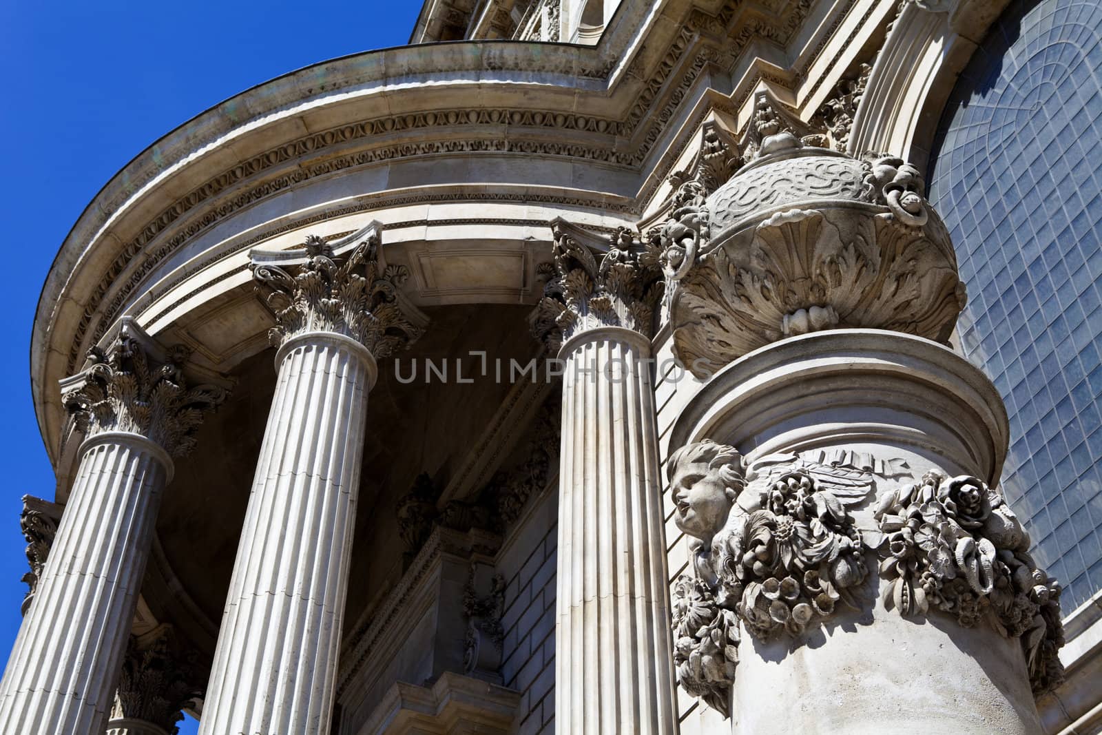 St. Paul's Cathedral Exterior Detail by chrisdorney