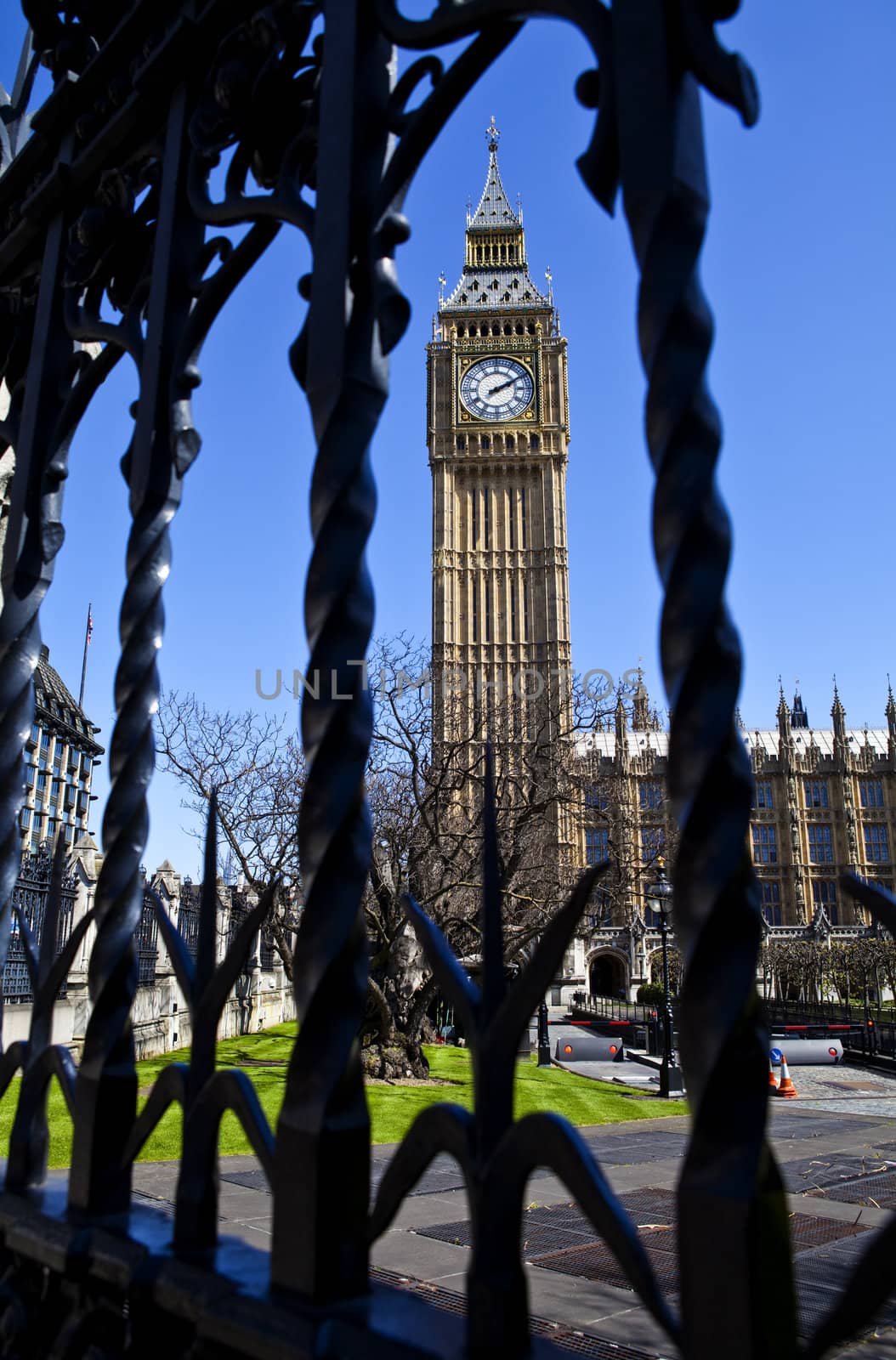 Houses of Parliament in London.