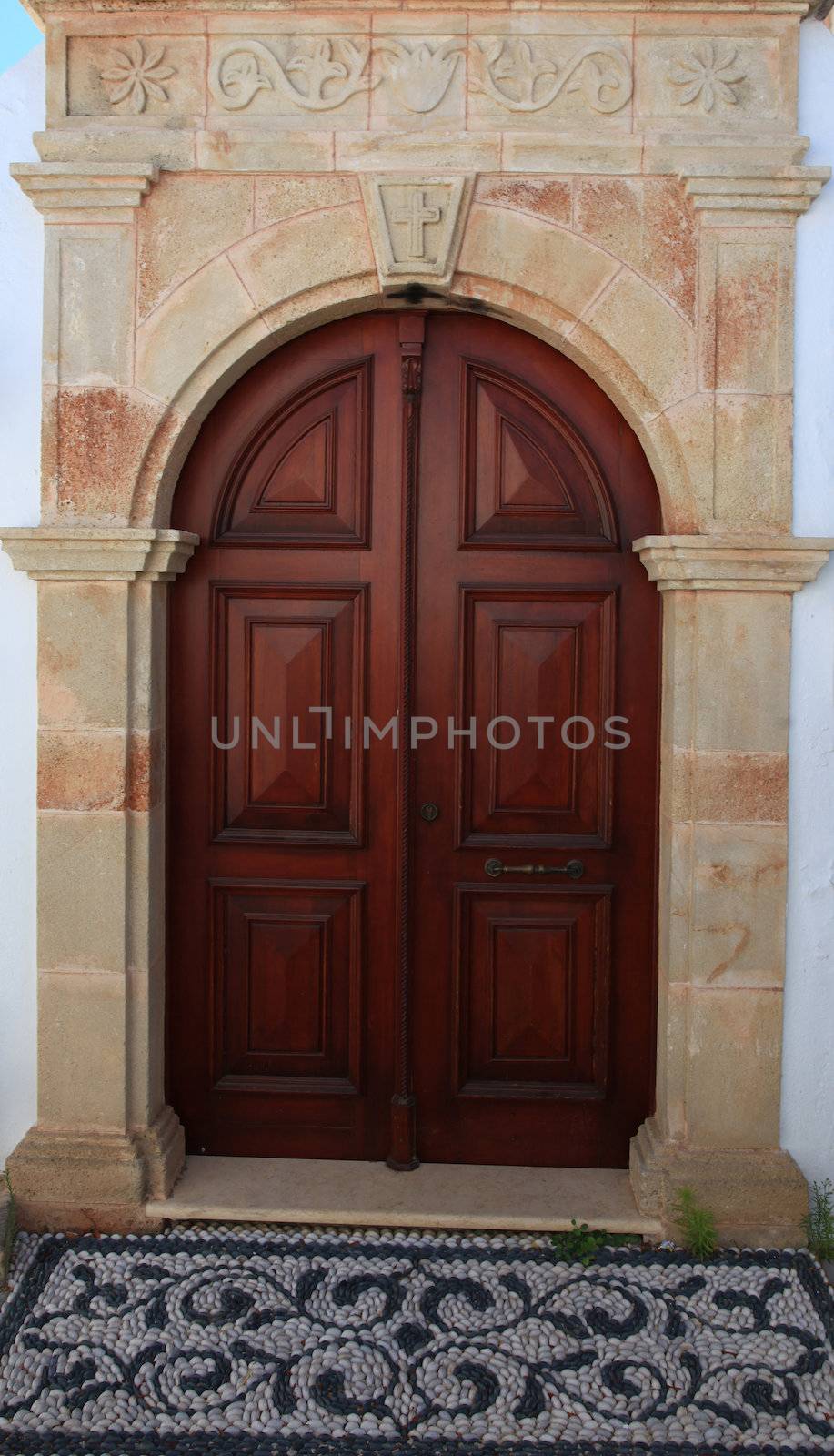 Lindos Door Rhodes Greece by olliemt