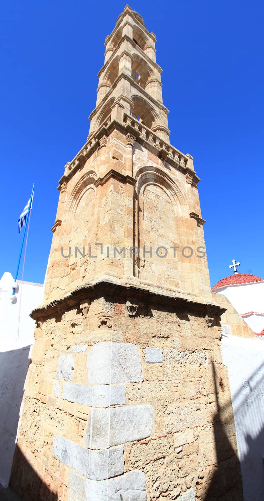 Lindos Panagia Church Rhodes Greece by olliemt