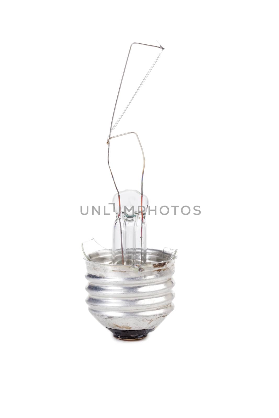a broken light bulb by kozzi