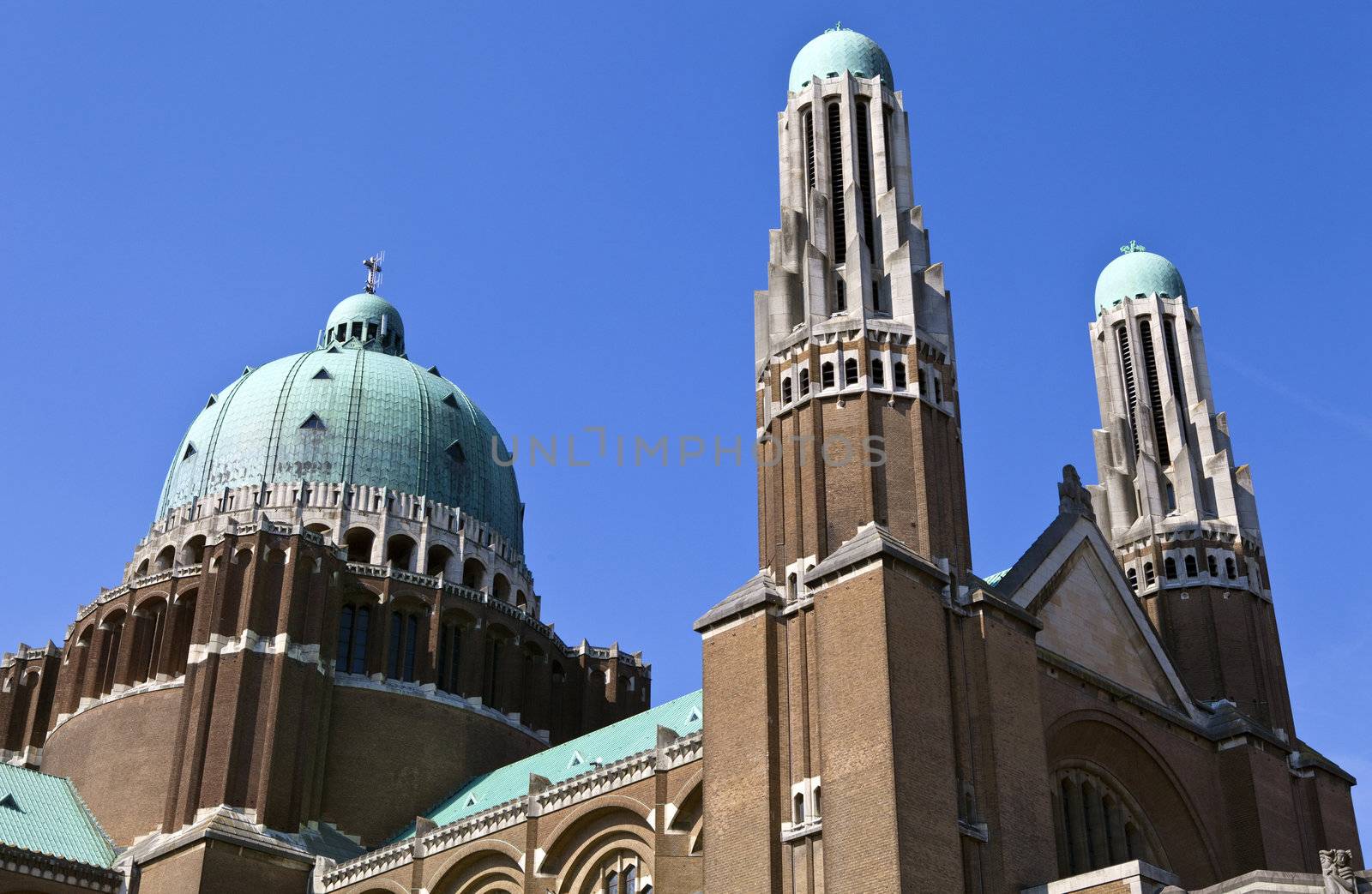 The Basilica of the Sacred Heart in Brussels.