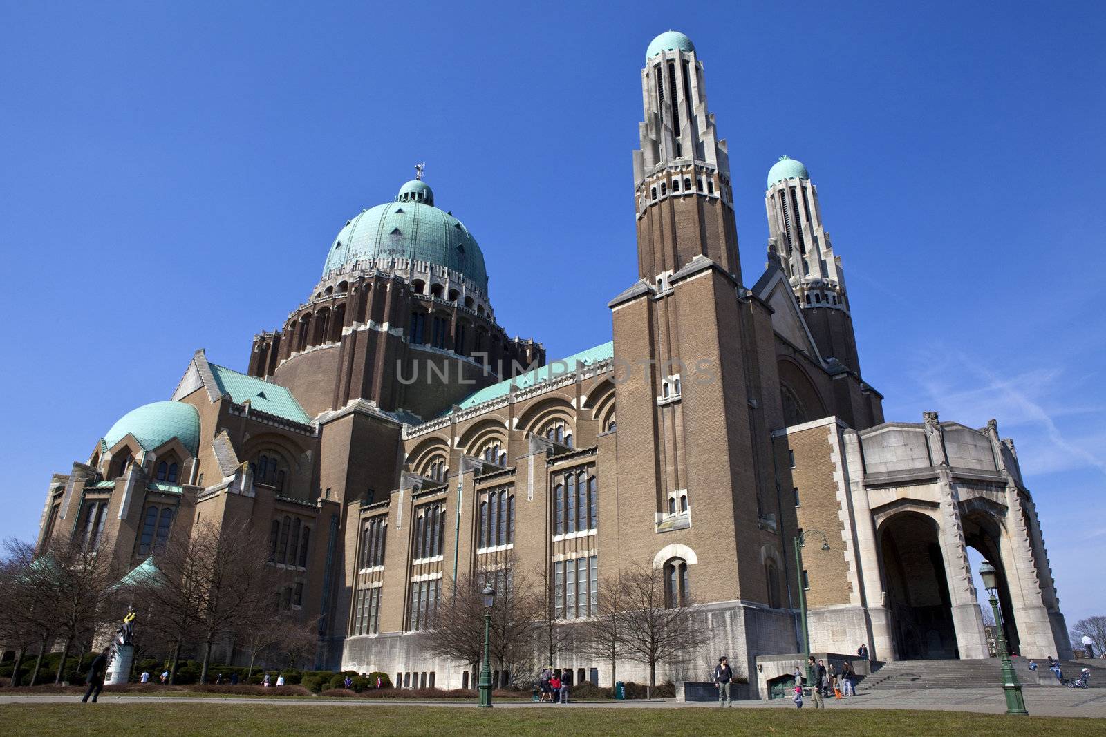 The Basilica of the Sacred Heart in Brussels.