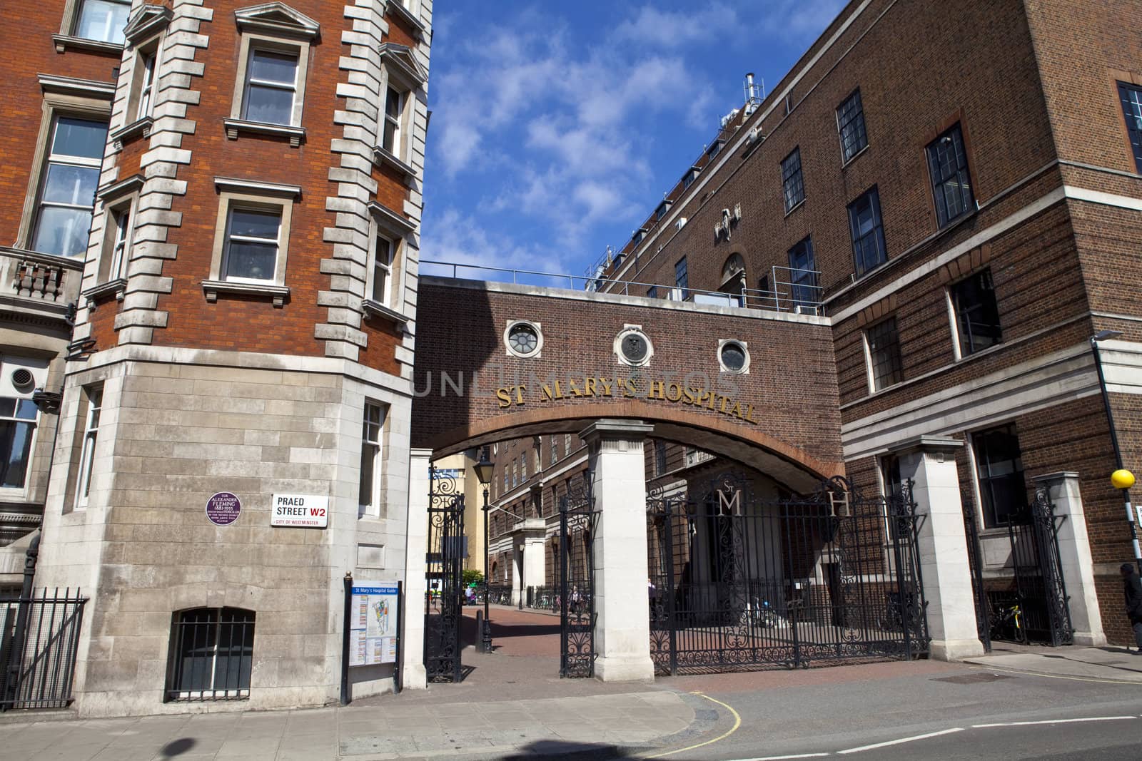 St. Mary's Hospital in Paddington, London