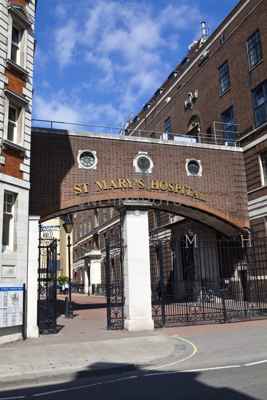 St. Mary's Hospital in Paddington, London