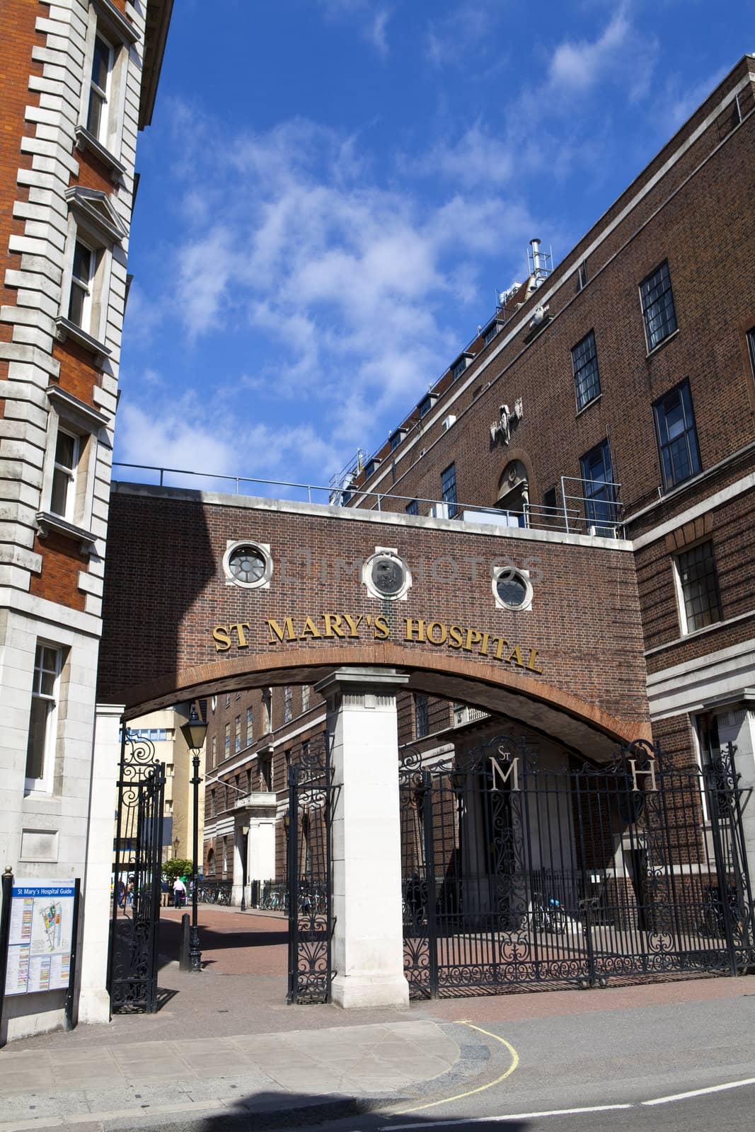 St. Mary's Hospital in Paddington, London