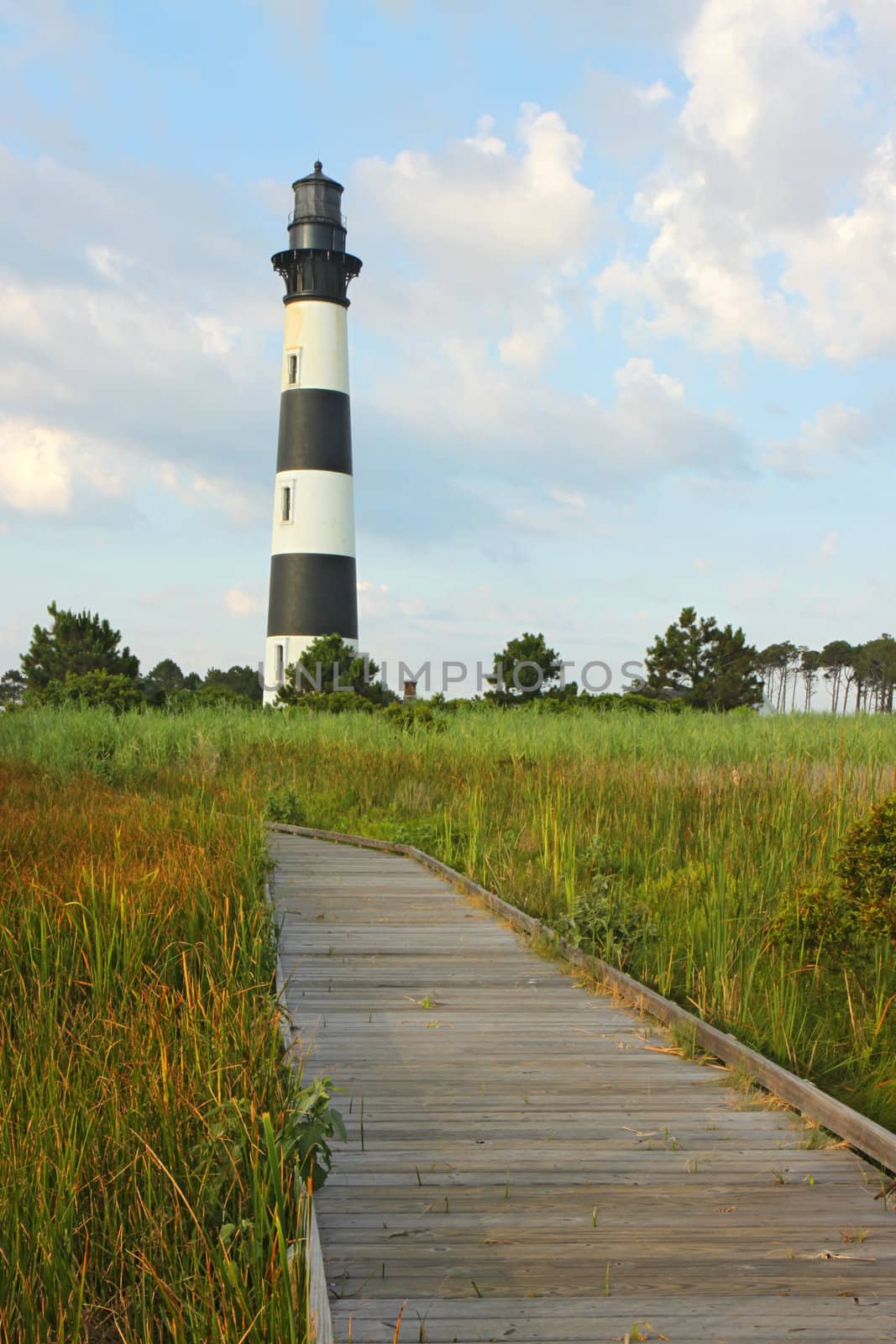 The Bodie Island lighthouse on the Outer Banks of North Carolina by sgoodwin4813